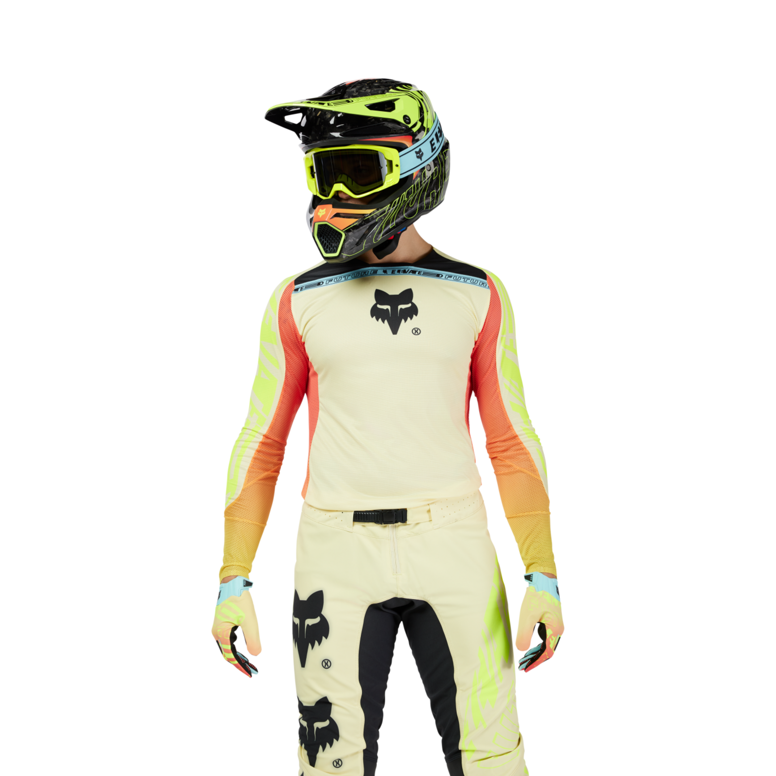 Fox Racing Flexair Elevated Le Motocrosstrikot in MEHRFARBIG