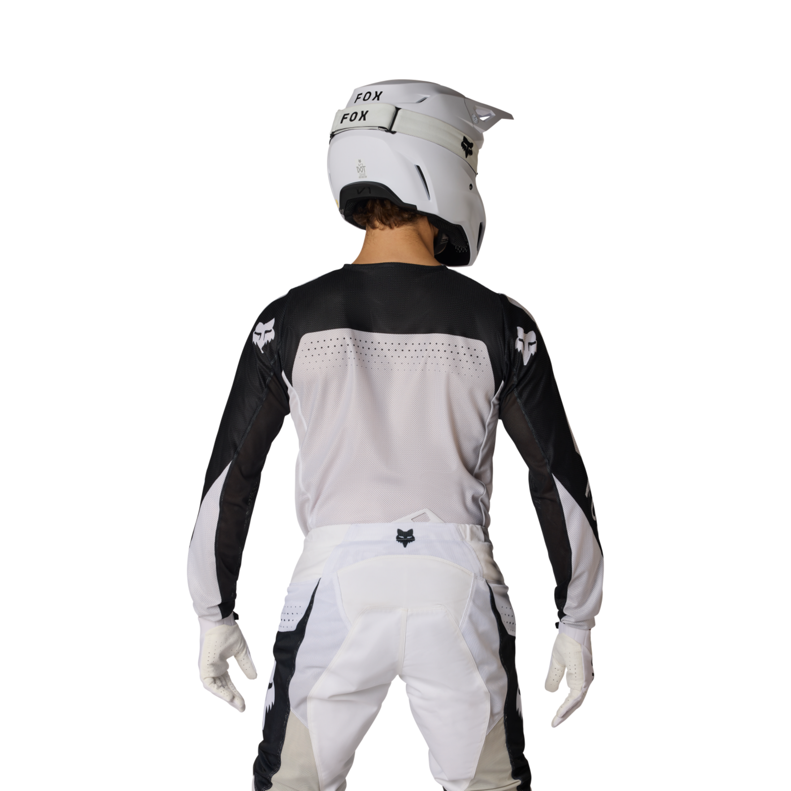 Fox Racing 180 Air Taper Motocrosstrikots in WEISS