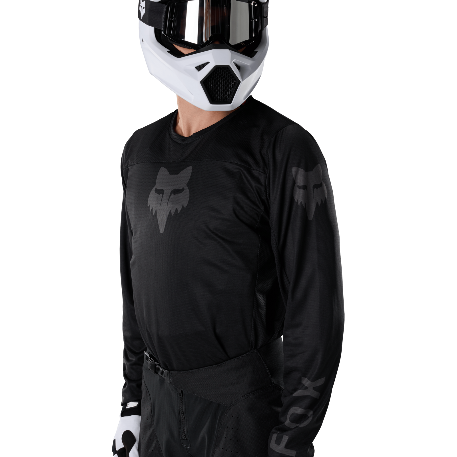 Fox Racing 180 Blackout Jersey in SCHWARZ
