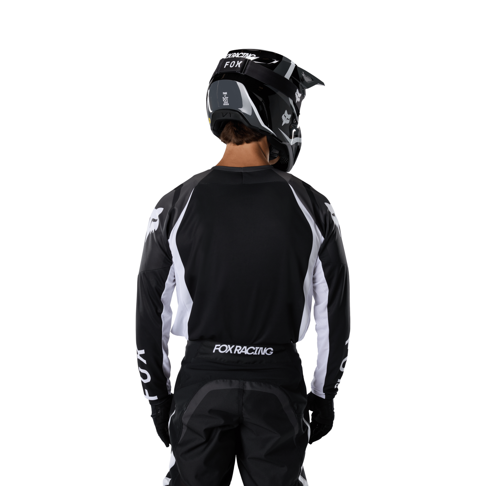 Fox Racing 180 Frame Motocrosstrikots in SCHWARZ
