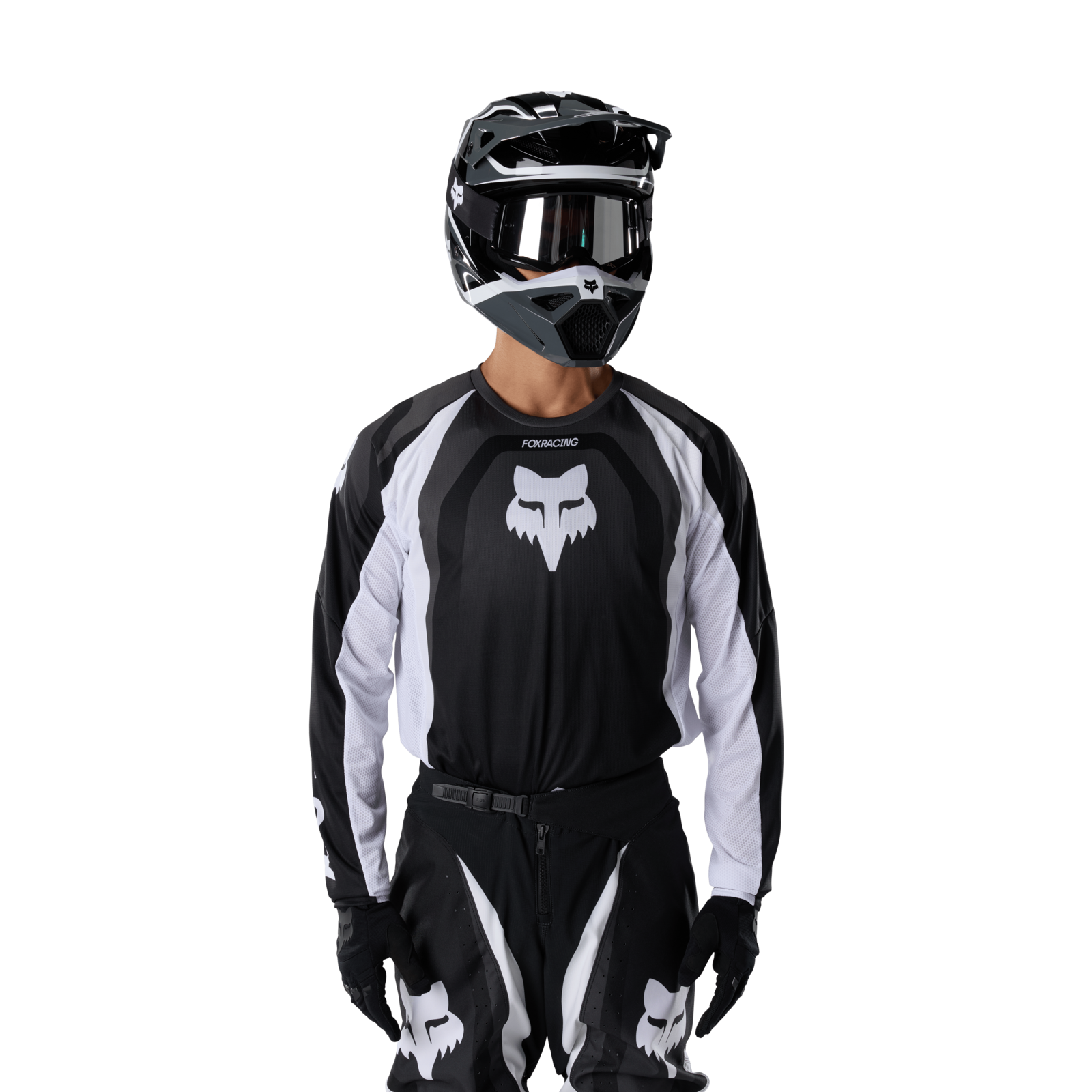 Fox Racing 180 Frame Motocrosstrikots in SCHWARZ
