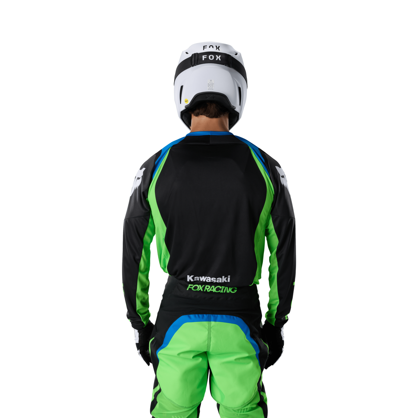 Fox Racing 180 Kawasaki Jersey in SCHWARZ