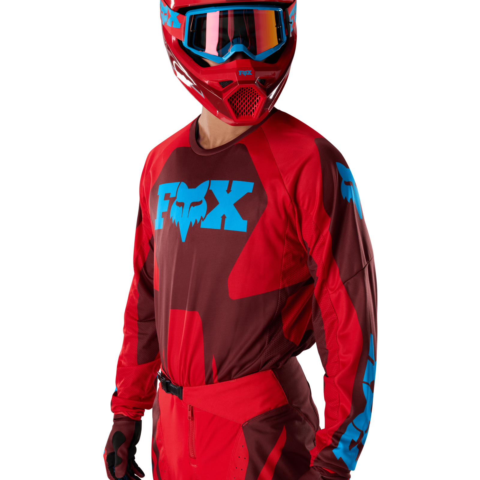 Fox Racing 180 Raid Jersey in ROT