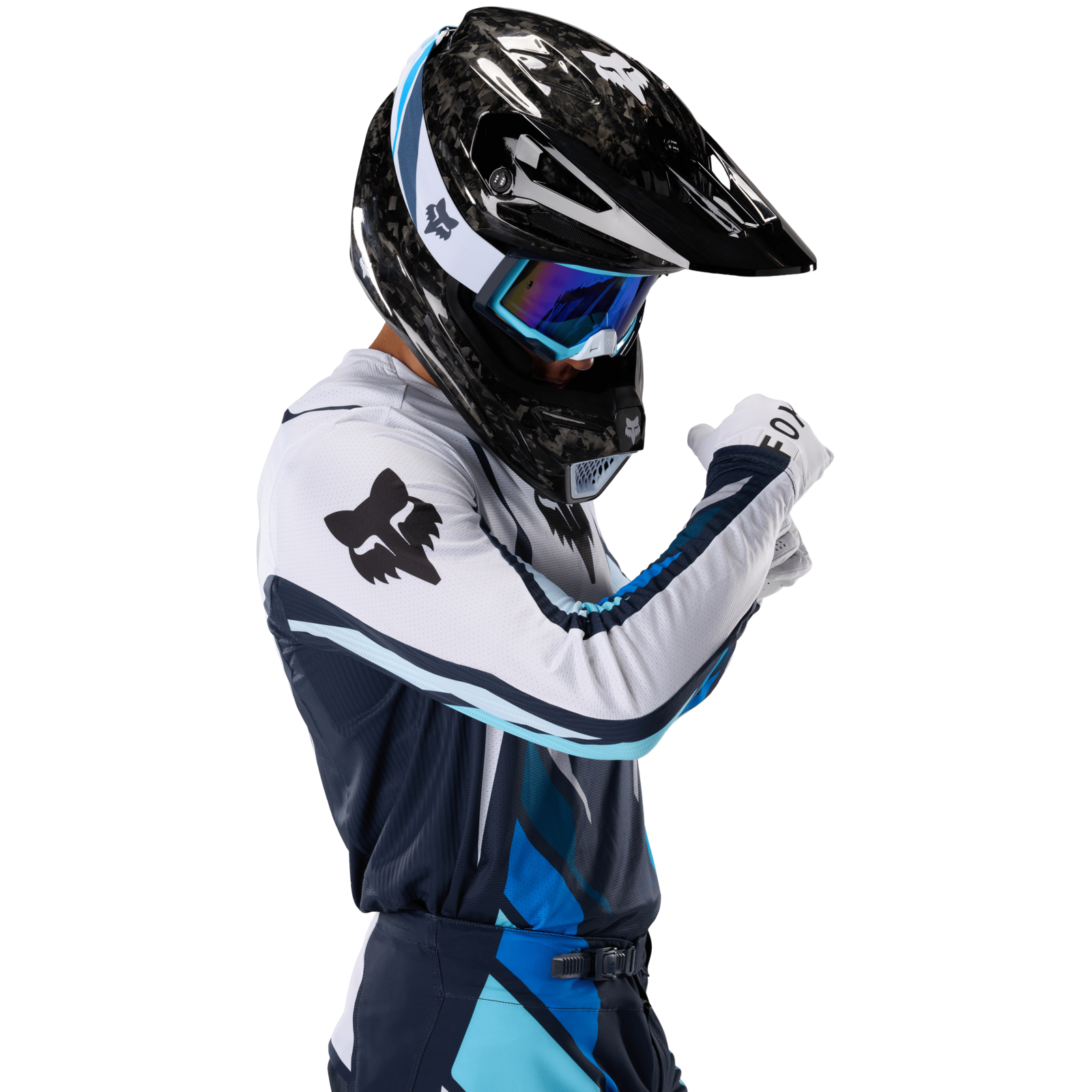 Fox Racing 360 Foundry Jersey in BLAU