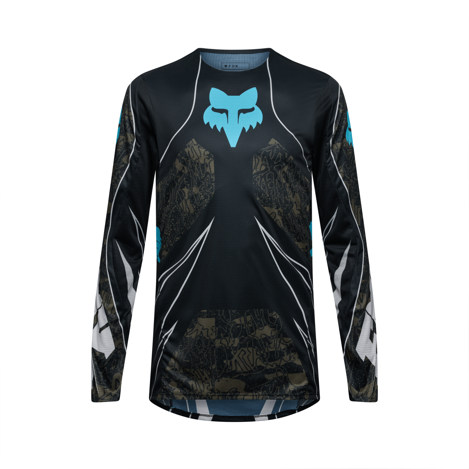 Fox Racing Flexair Apex Jersey in SCHWARZ