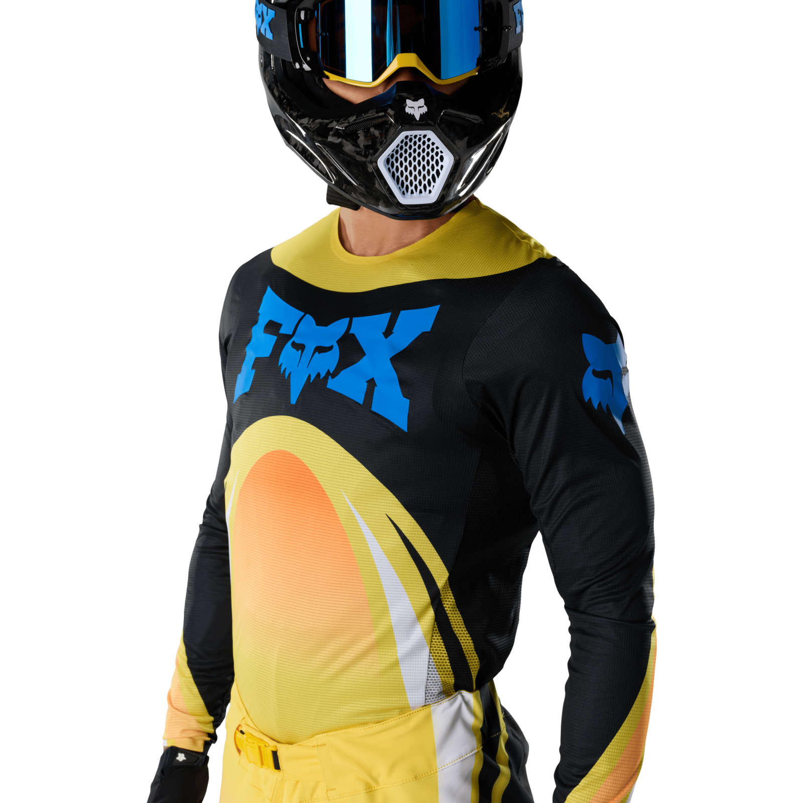 Fox Racing Flexair Arc Jersey in GELB
