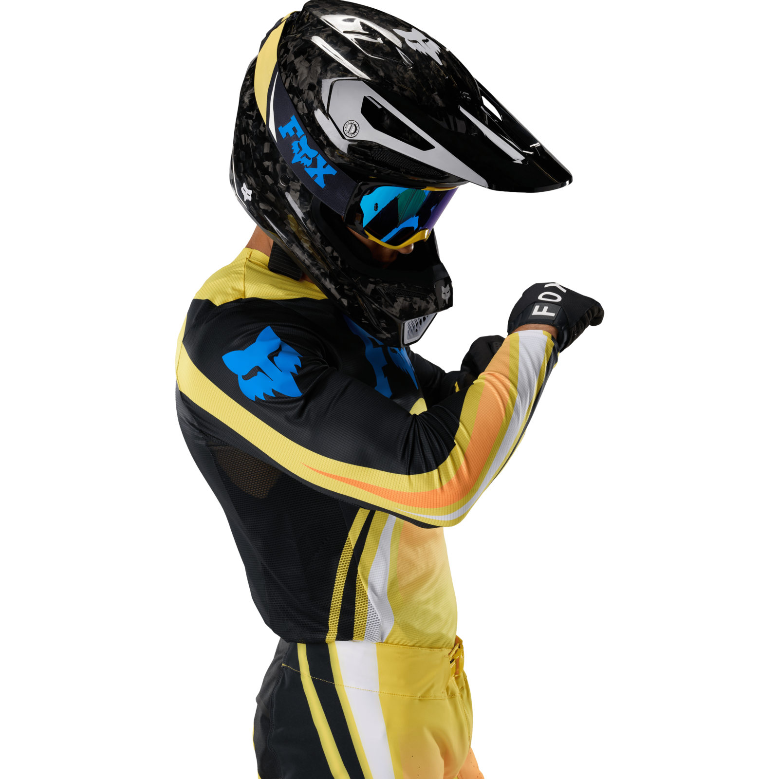 Fox Racing Flexair Arc Jersey in GELB