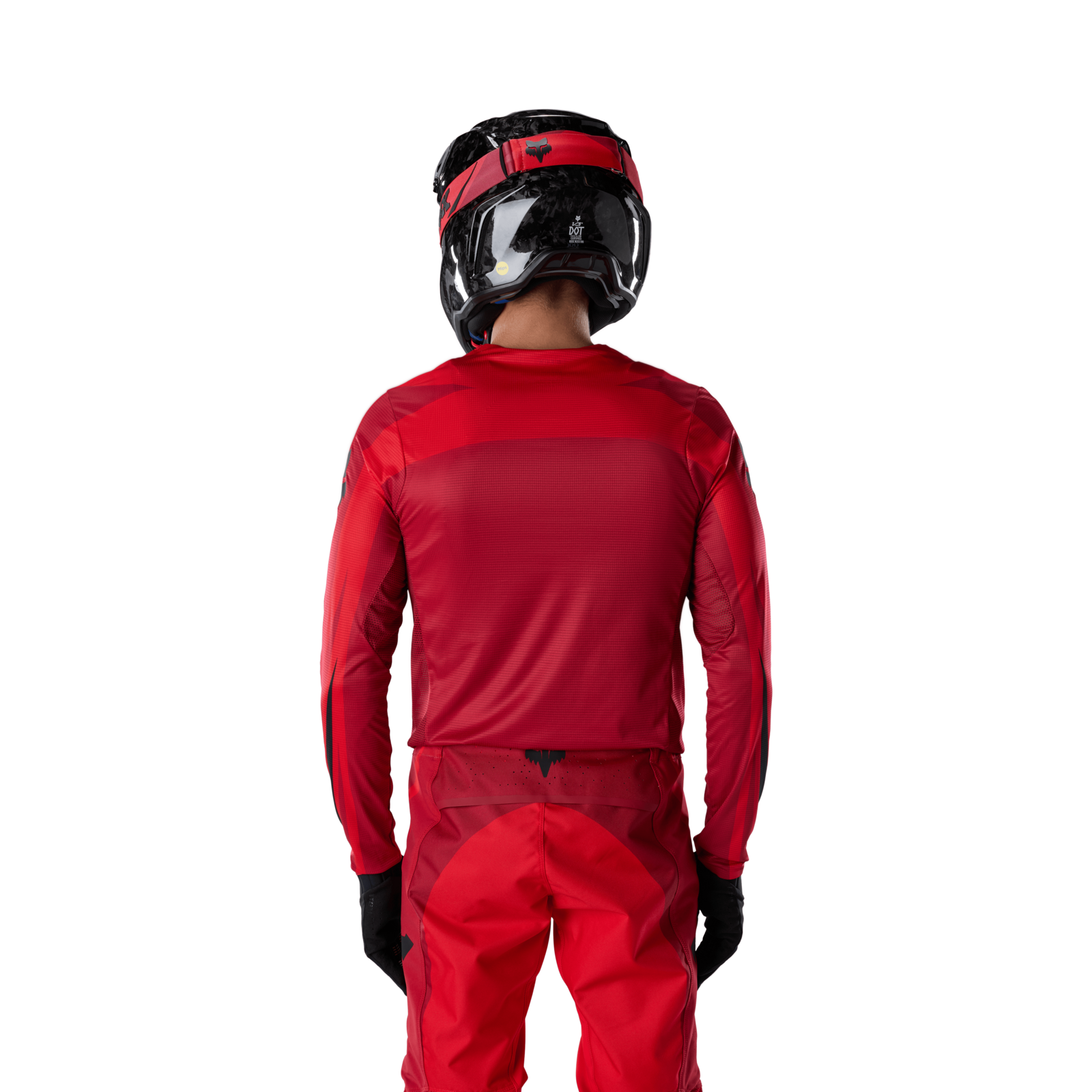Fox Racing Flexair Arc Jersey in ROT