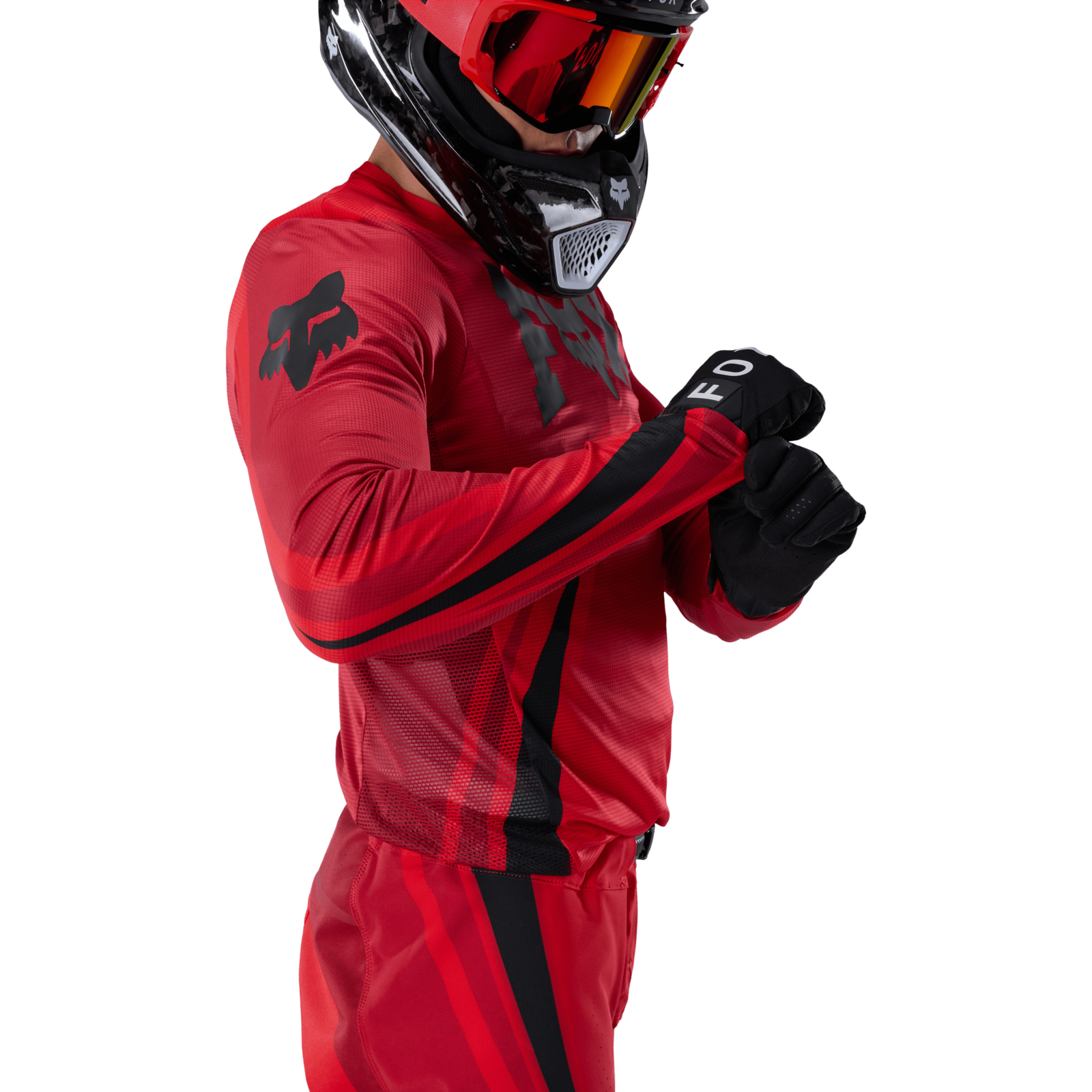 Fox Racing Flexair Arc Jersey in ROT