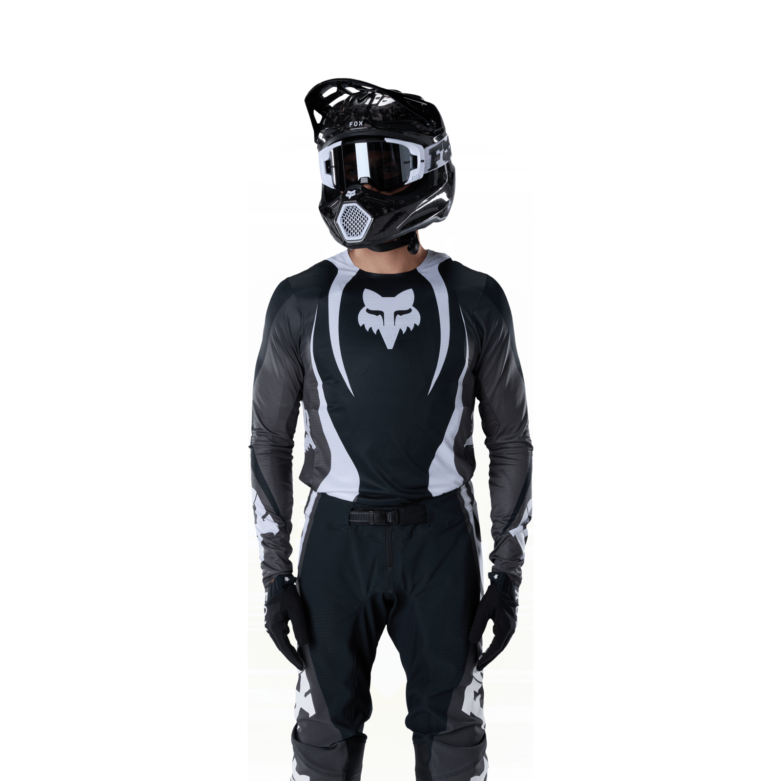 Fox Racing Flexair Thorn Jersey in SCHWARZ