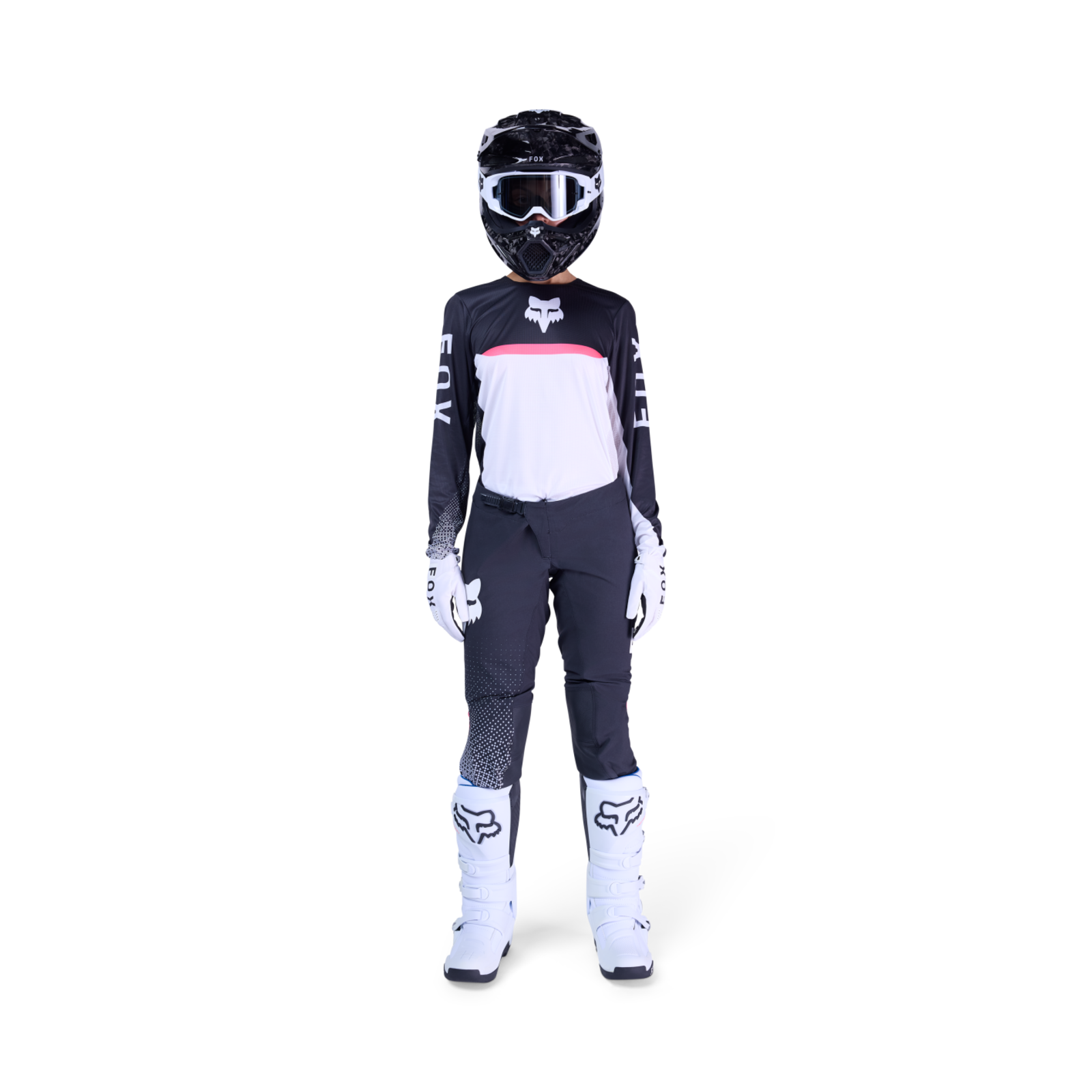 Fox Racing Wmns Flexair Fracture Motocrosstrikot in WEISS