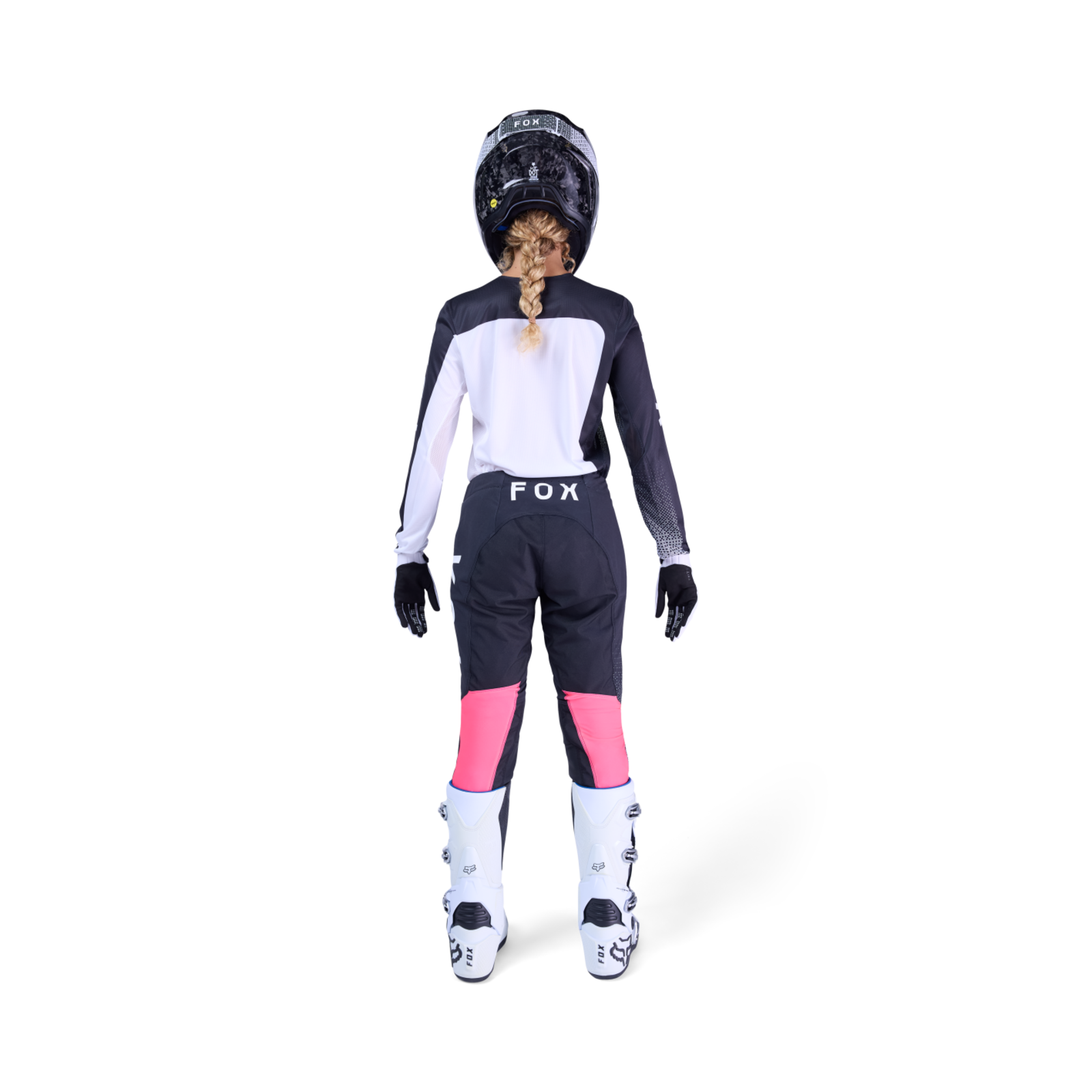 Fox Racing Wmns Flexair Fracture Motocrosstrikot in WEISS