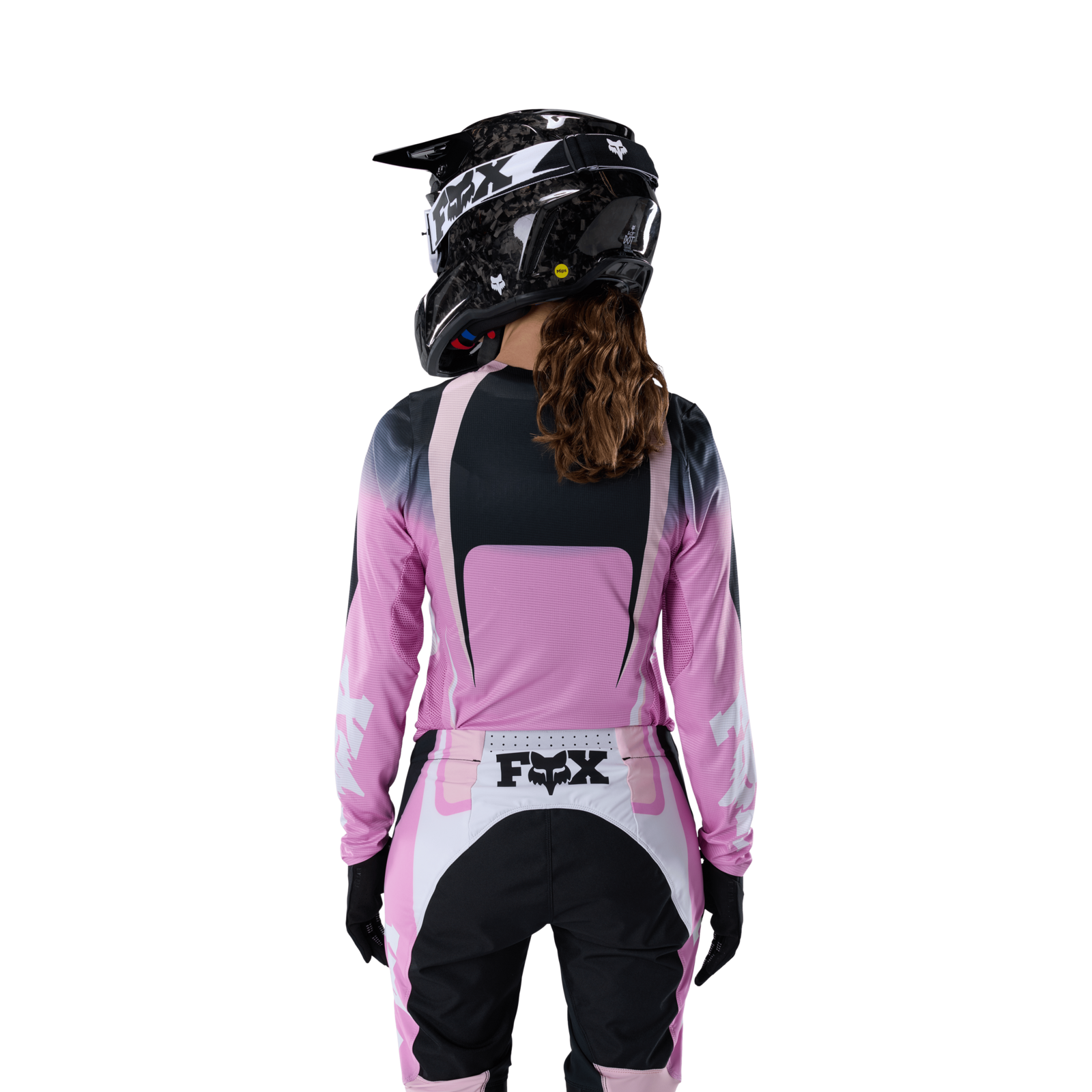 Fox Racing W Flexair Thorn Jersey in SCHWARZ
