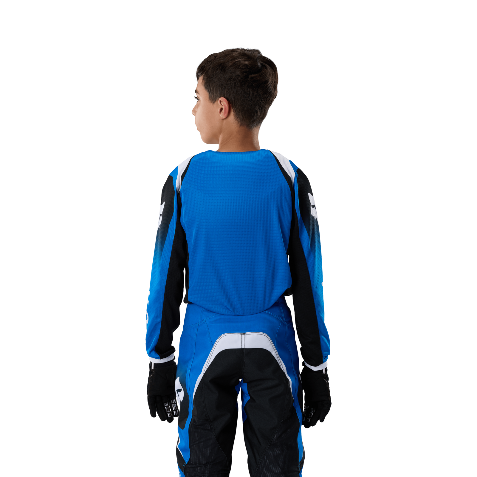 Fox Racing Yth 180 Frame Jersey in BLAU