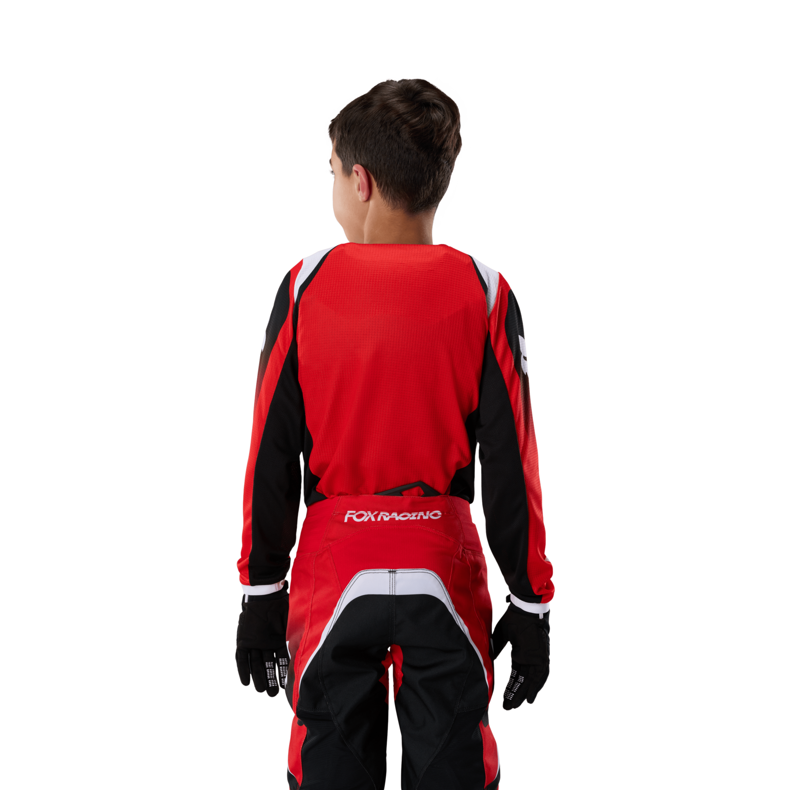 Fox Racing Yth 180 Frame Jersey in ROT