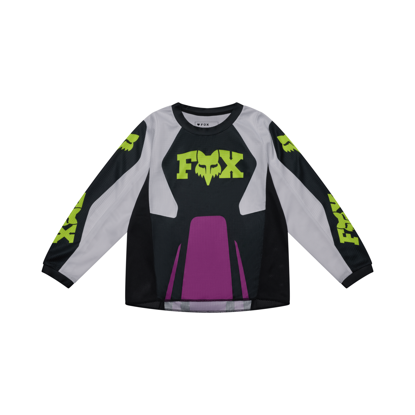 Fox Racing Kids 180 Raid Jersey in SCHWARZ