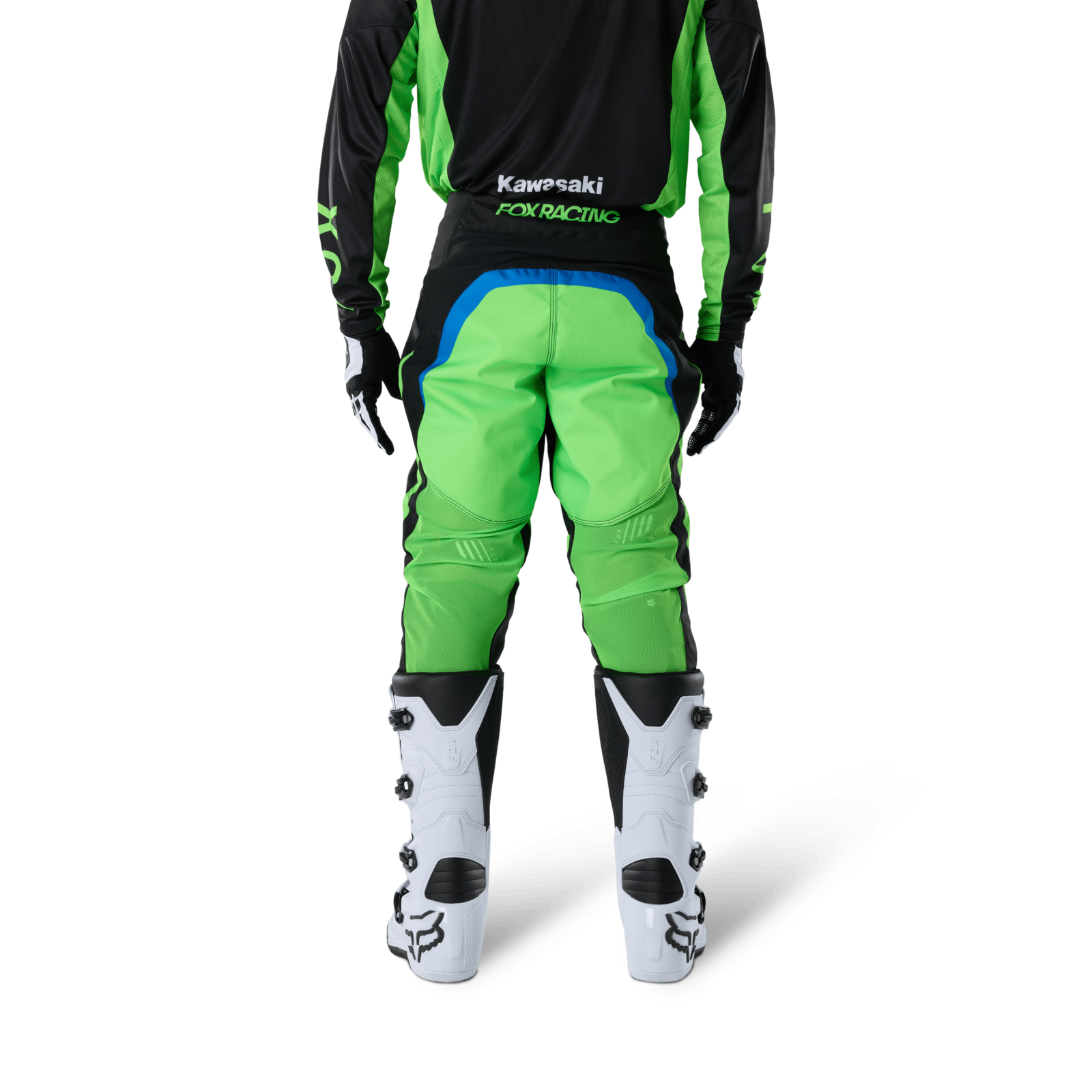 Fox Racing 180 Kawasaki Pant in SCHWARZ