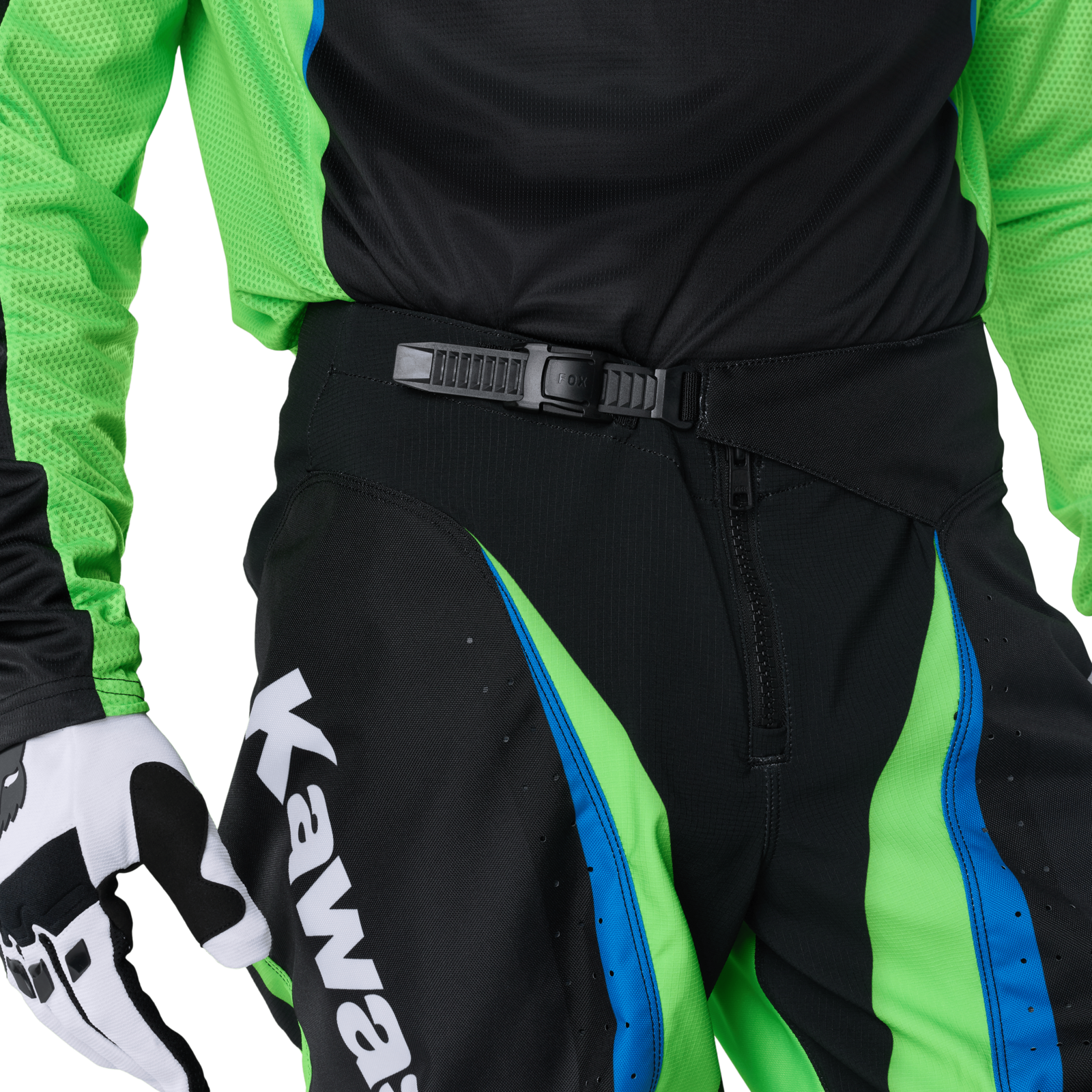 Fox Racing 180 Kawasaki Pant in SCHWARZ
