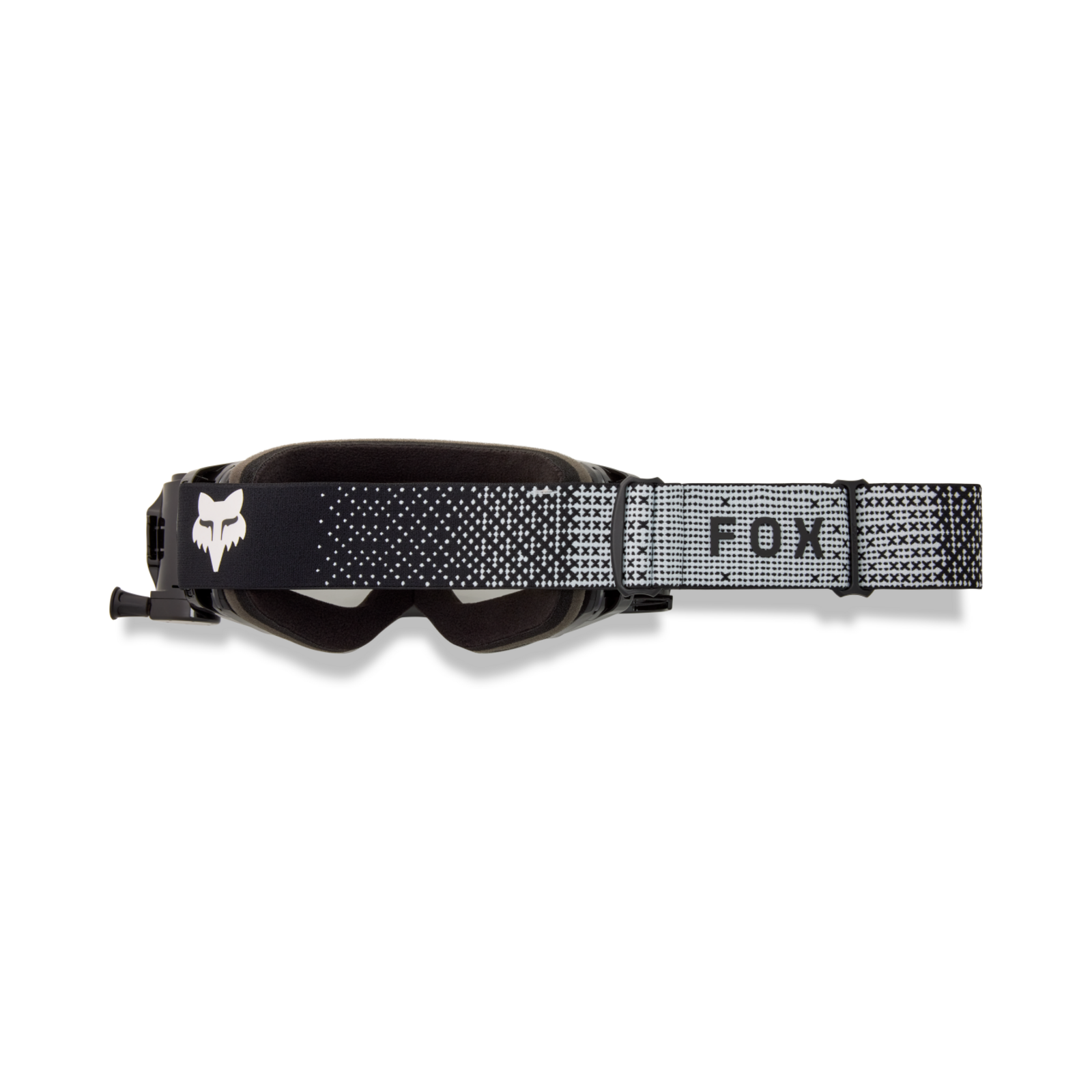 Fox Racing Vue Roll Off Motorradbrille in SCHWARZ