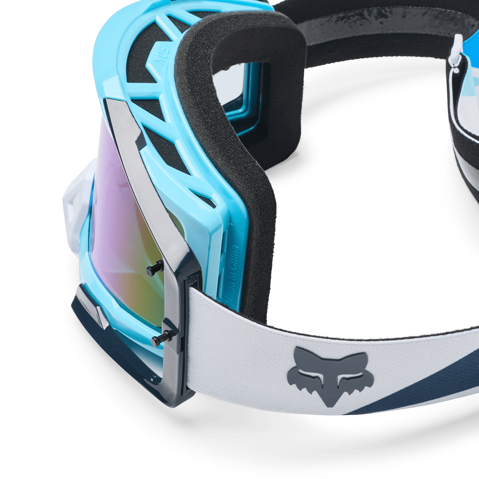 Fox Racing Airspace Foundry Goggle in BLAU