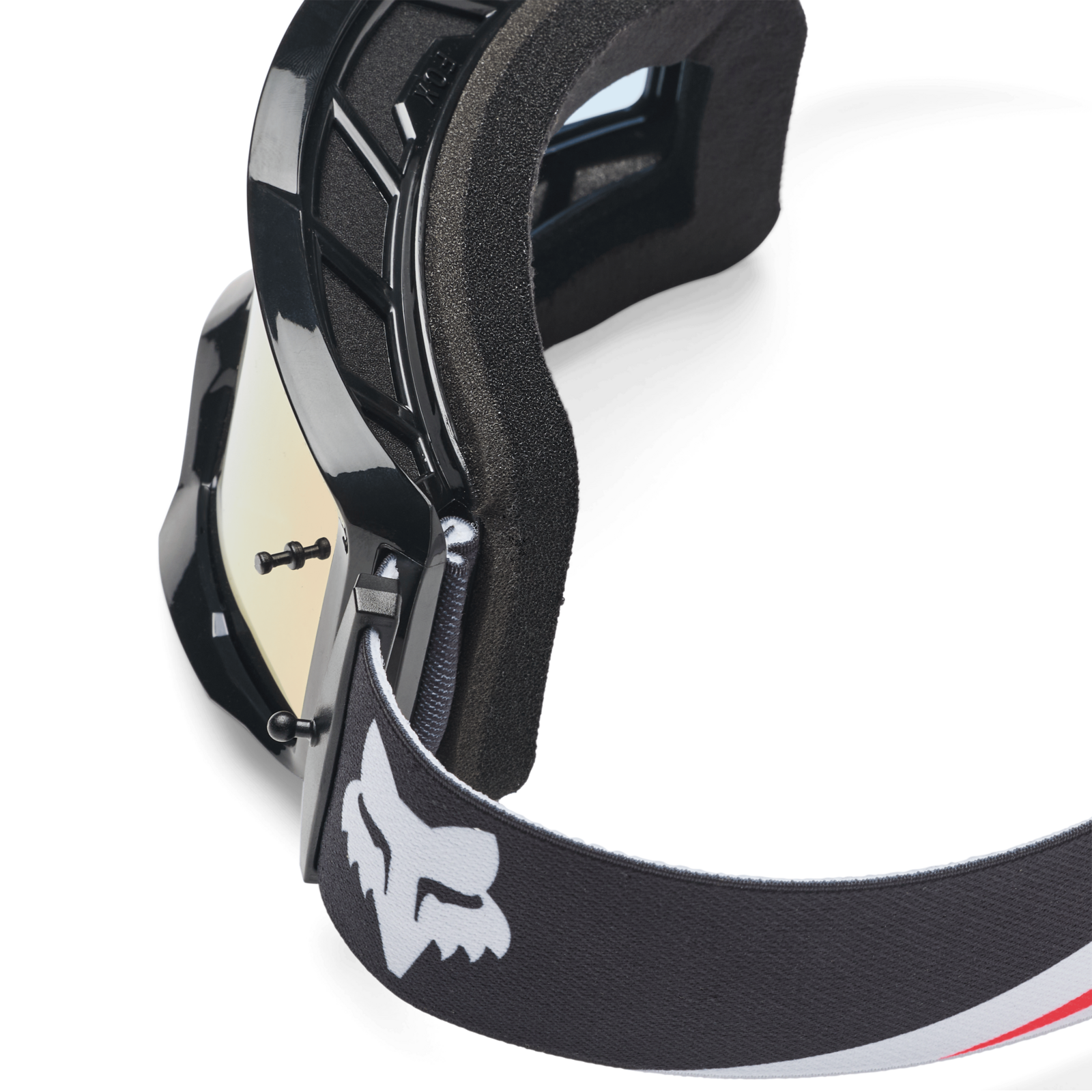 Fox Racing Yth Main Draft Goggle - Spark in SCHWARZ
