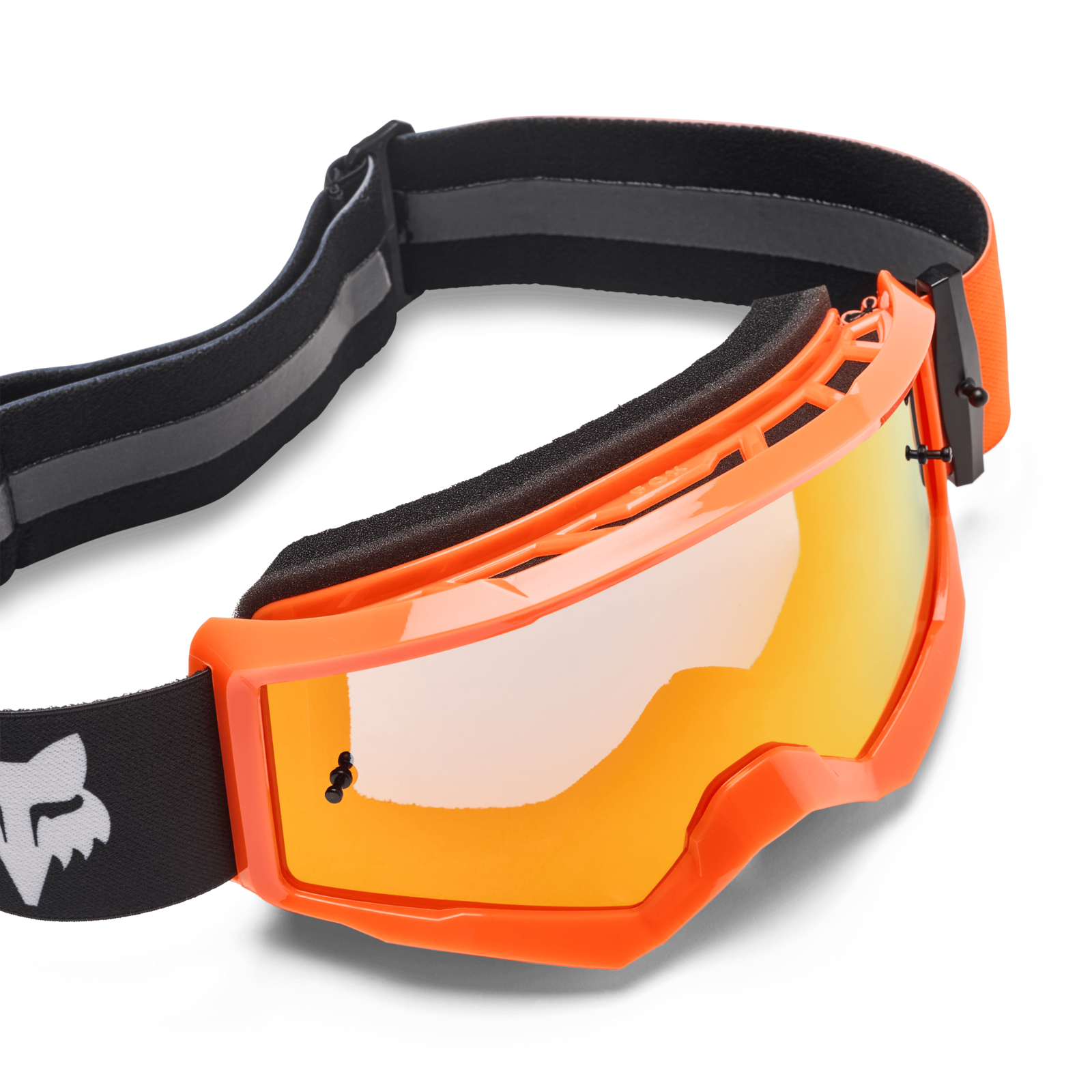 Fox Racing Yth Main Draft Goggle - Spark in ORANGE