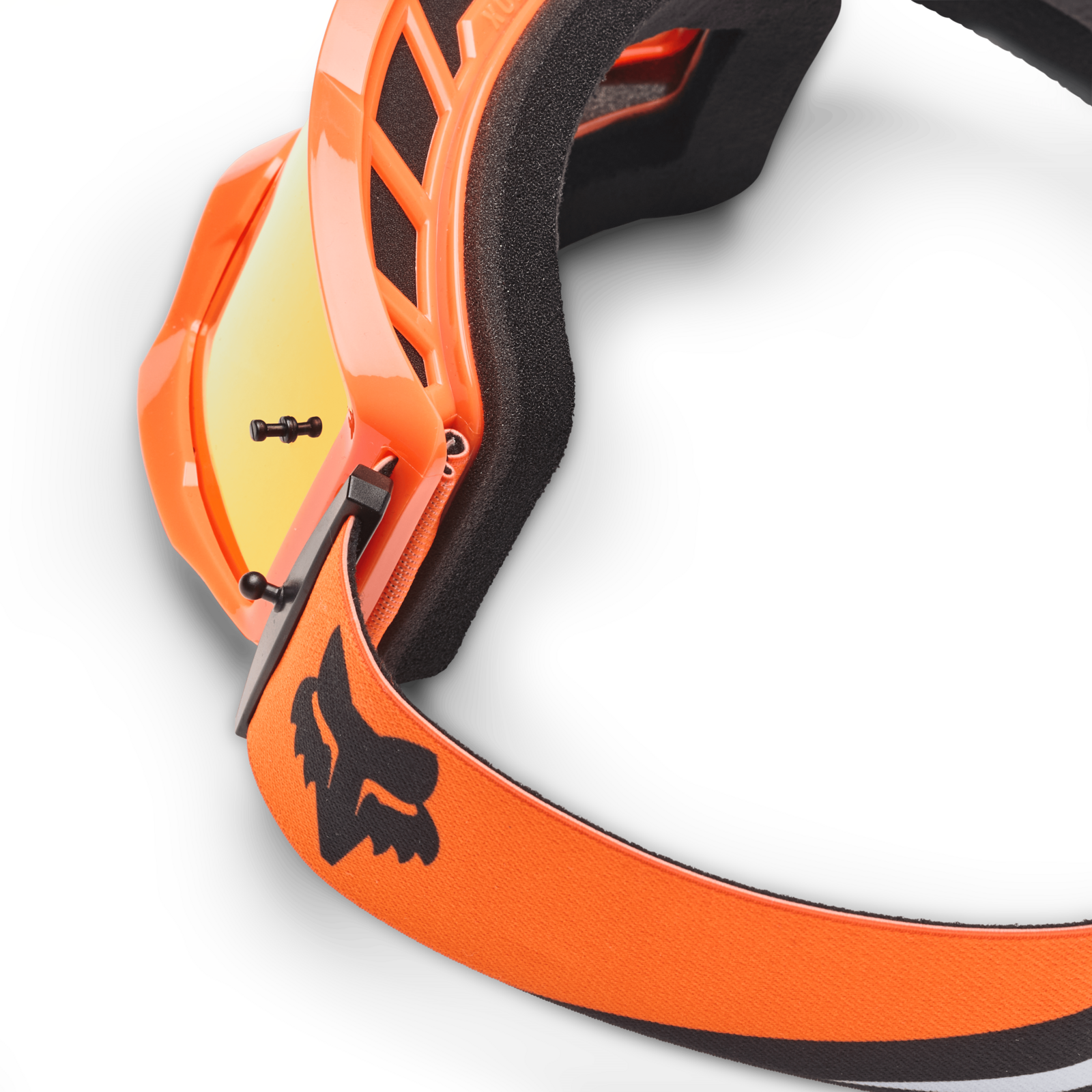 Fox Racing Yth Main Draft Goggle - Spark in ORANGE