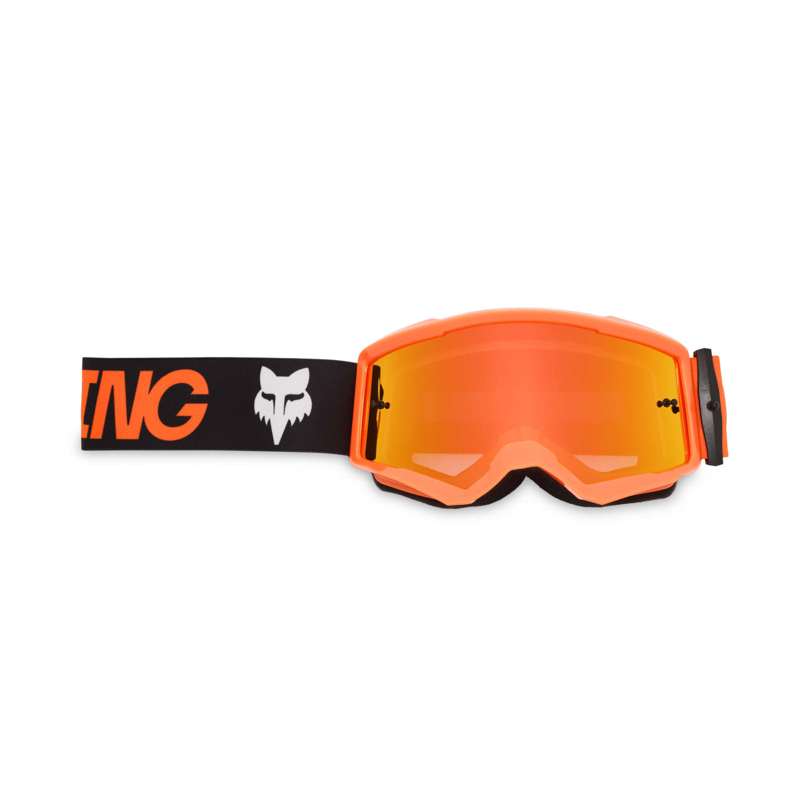 Fox Racing Yth Main Draft Goggle - Spark in ORANGE
