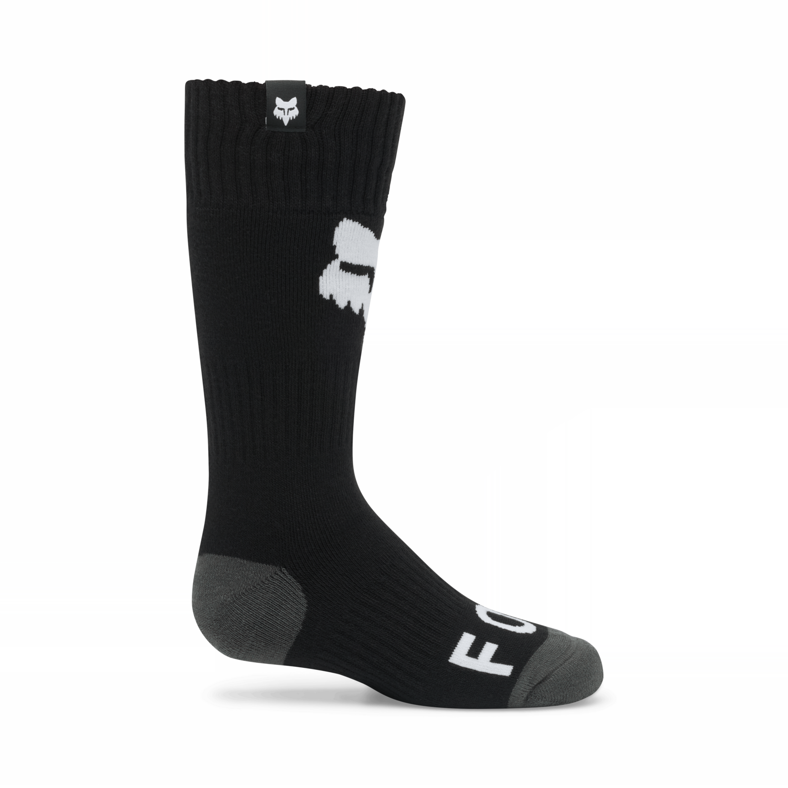 Fox Racing Yth 180 Elevated Core Sock in SCHWARZ