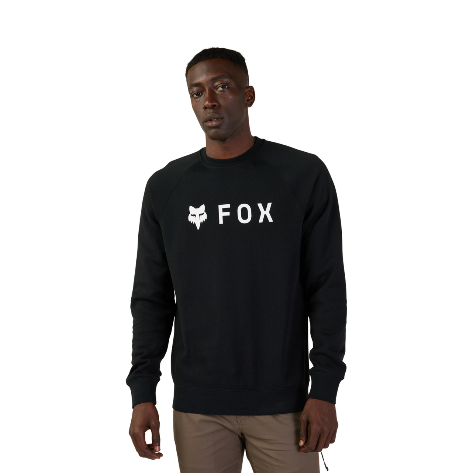 Fox Racing Absolute Fleece Crew in SCHWARZ