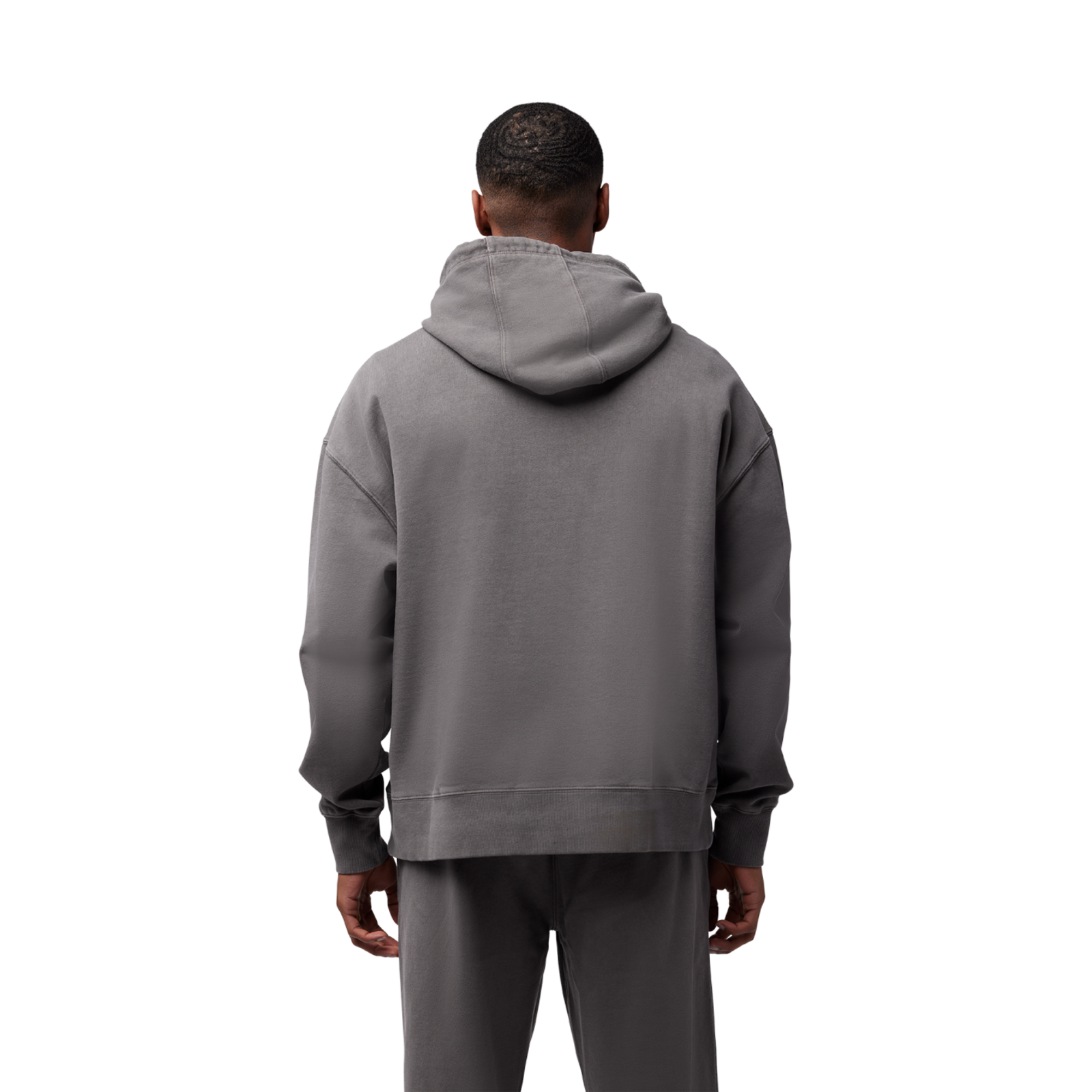 Fox Racing Wordmark Oversized Fleece in GRAU