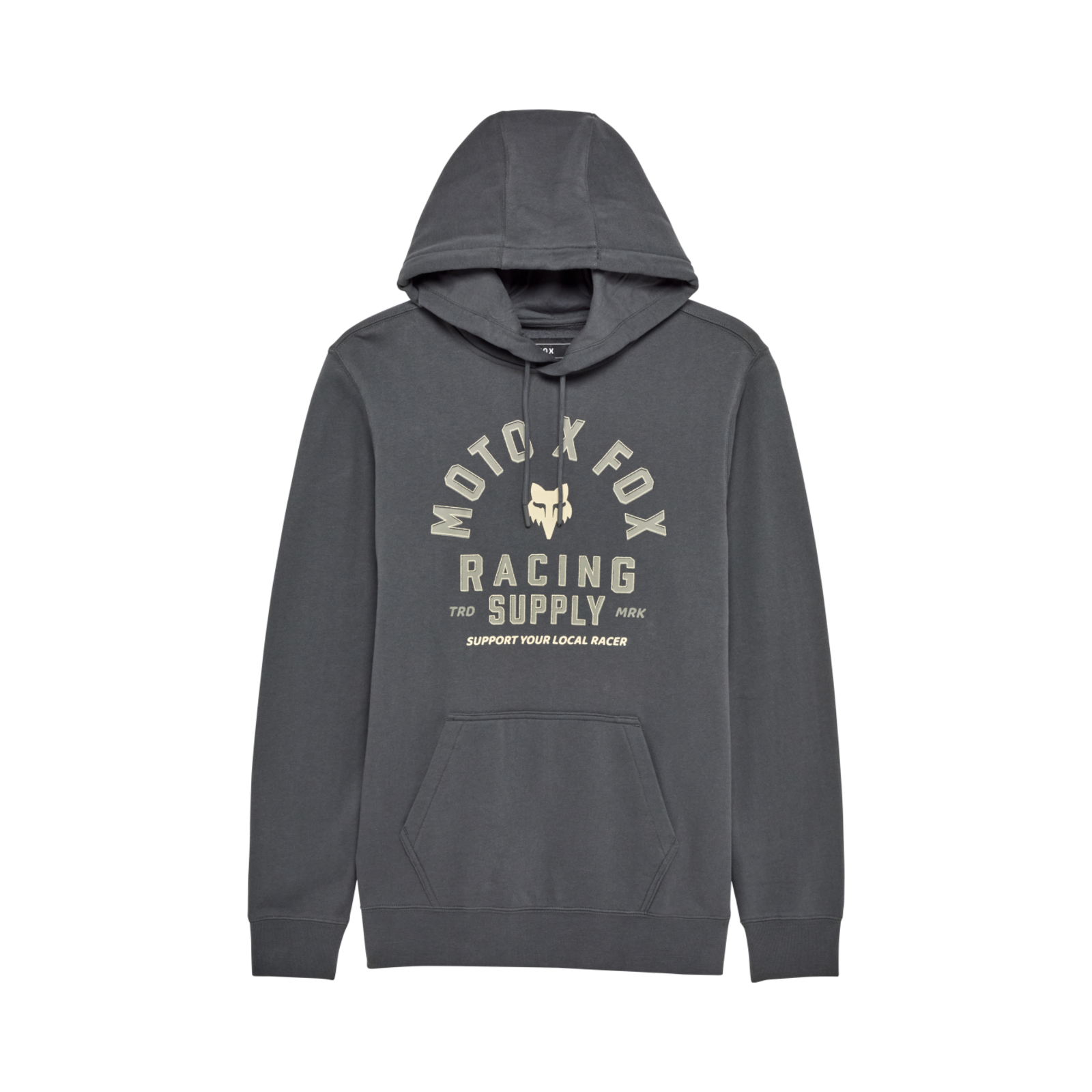 Fox Racing Local Racer Fleece in GRAU