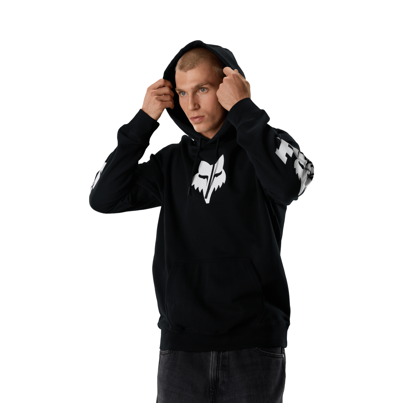 Fox Racing Apex Fleece Po in SCHWARZ