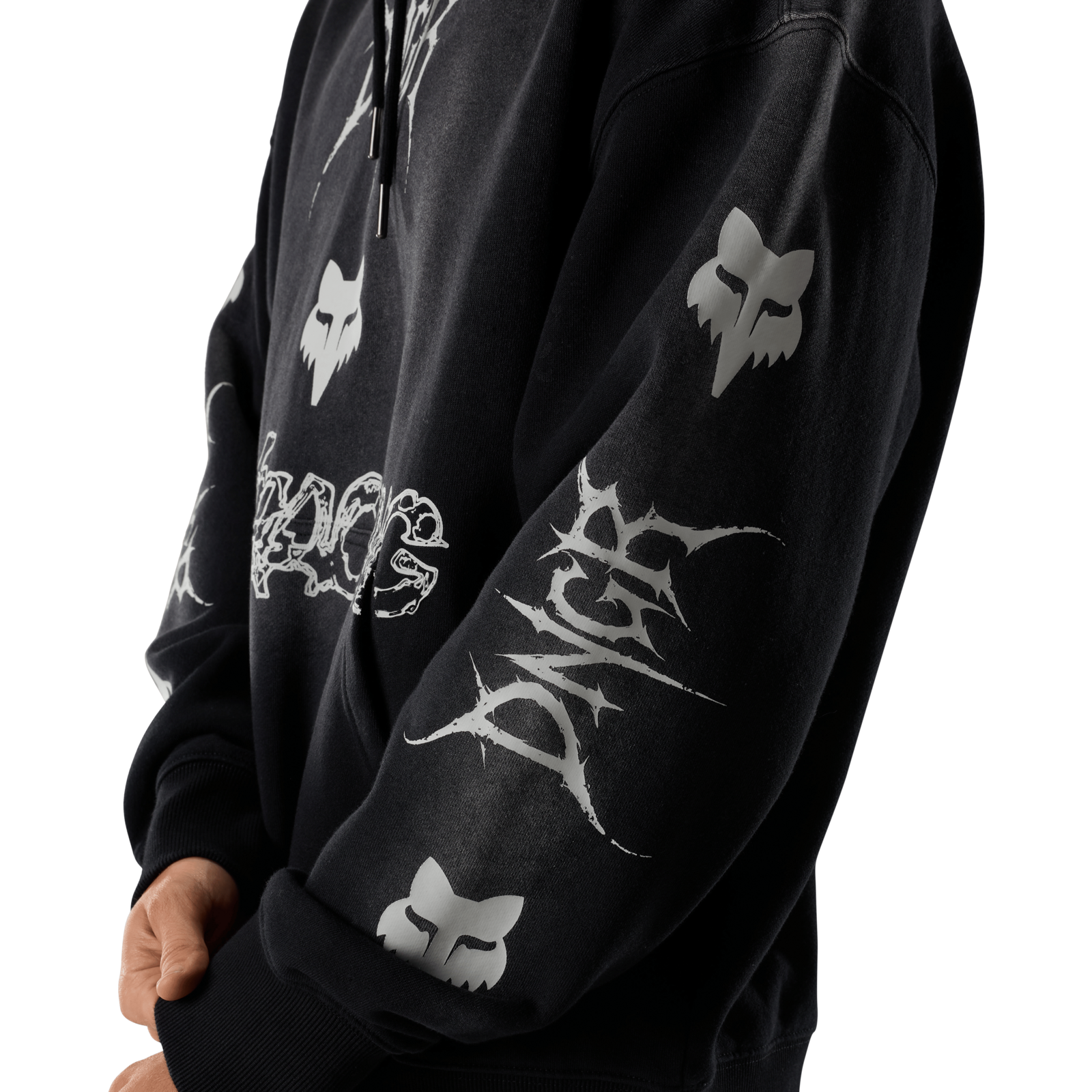 Fox Racing Dngr Heavyweight Fleece Po in SCHWARZ