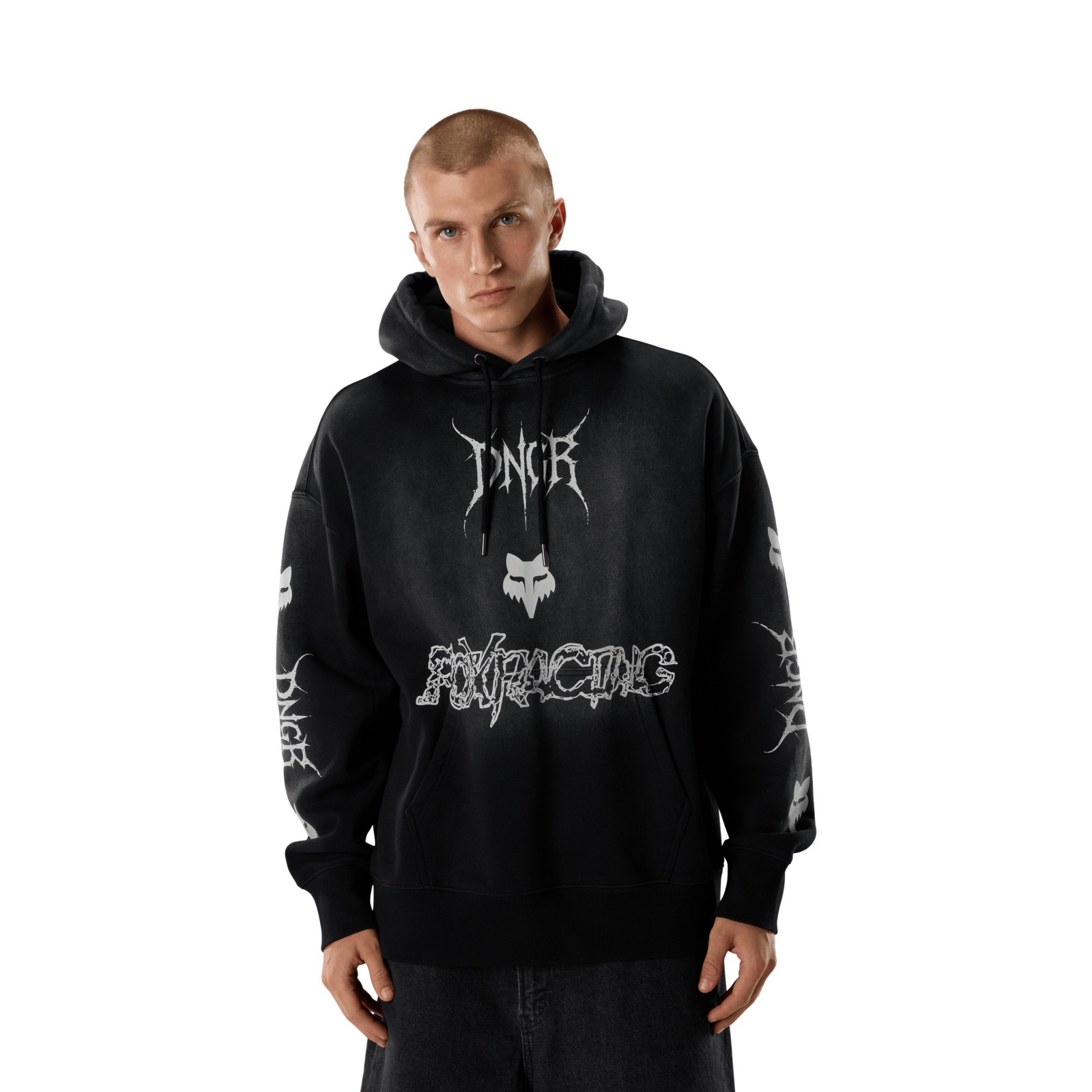 Fox Racing Dngr Heavyweight Fleece Po in SCHWARZ