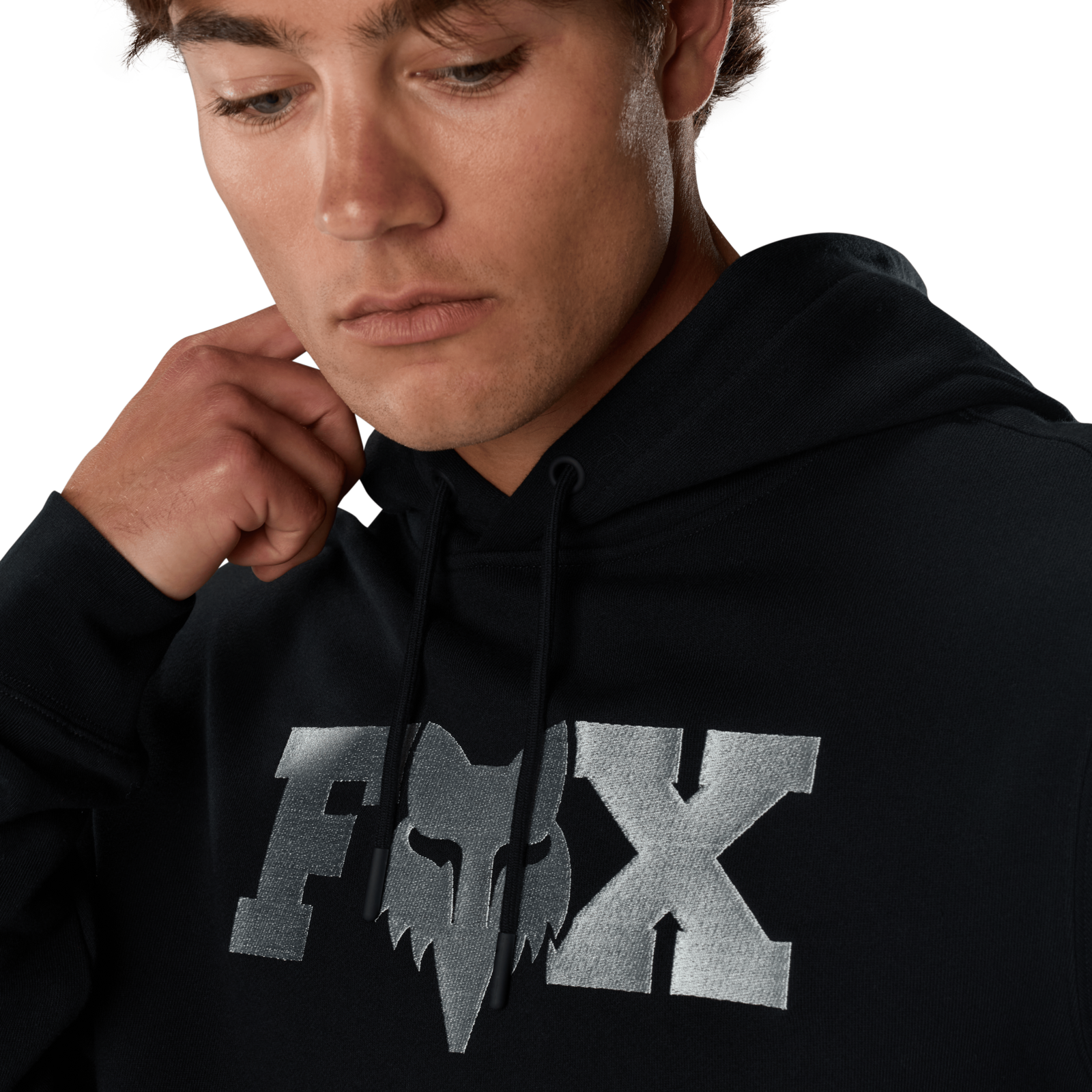 Fox Racing F Head X Fleece Po in SCHWARZ