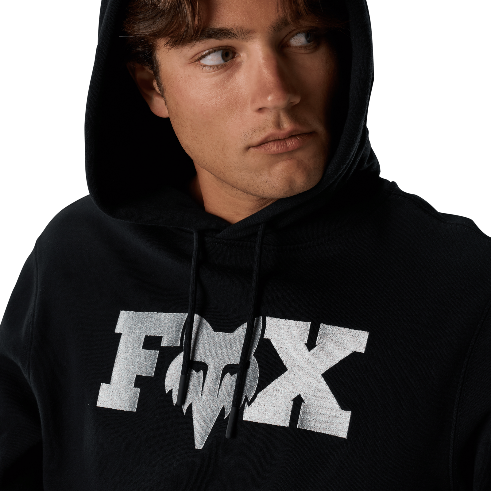 Fox Racing F Head X Fleece Po in SCHWARZ
