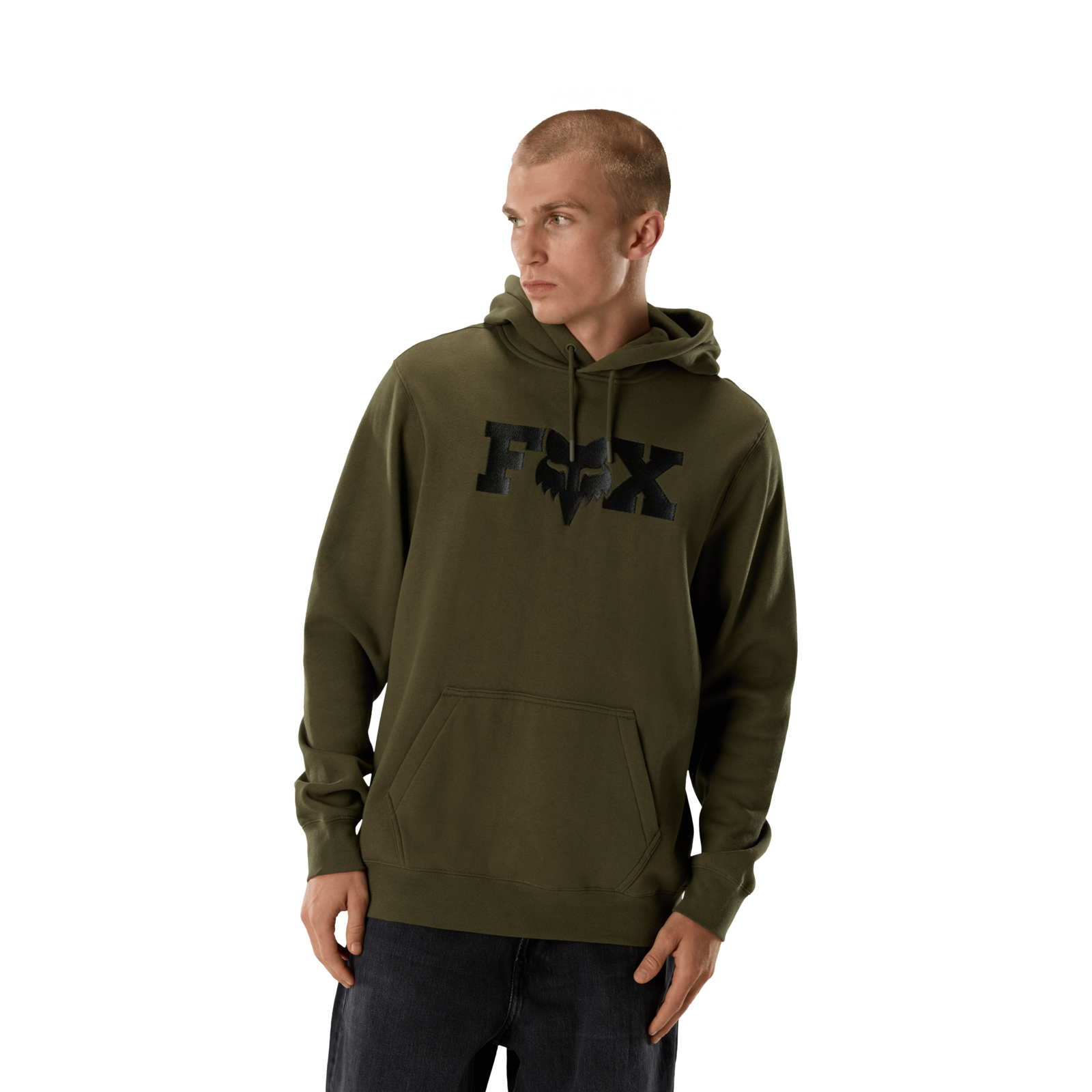 Fox Racing F Head X Fleece Po in GRÜN