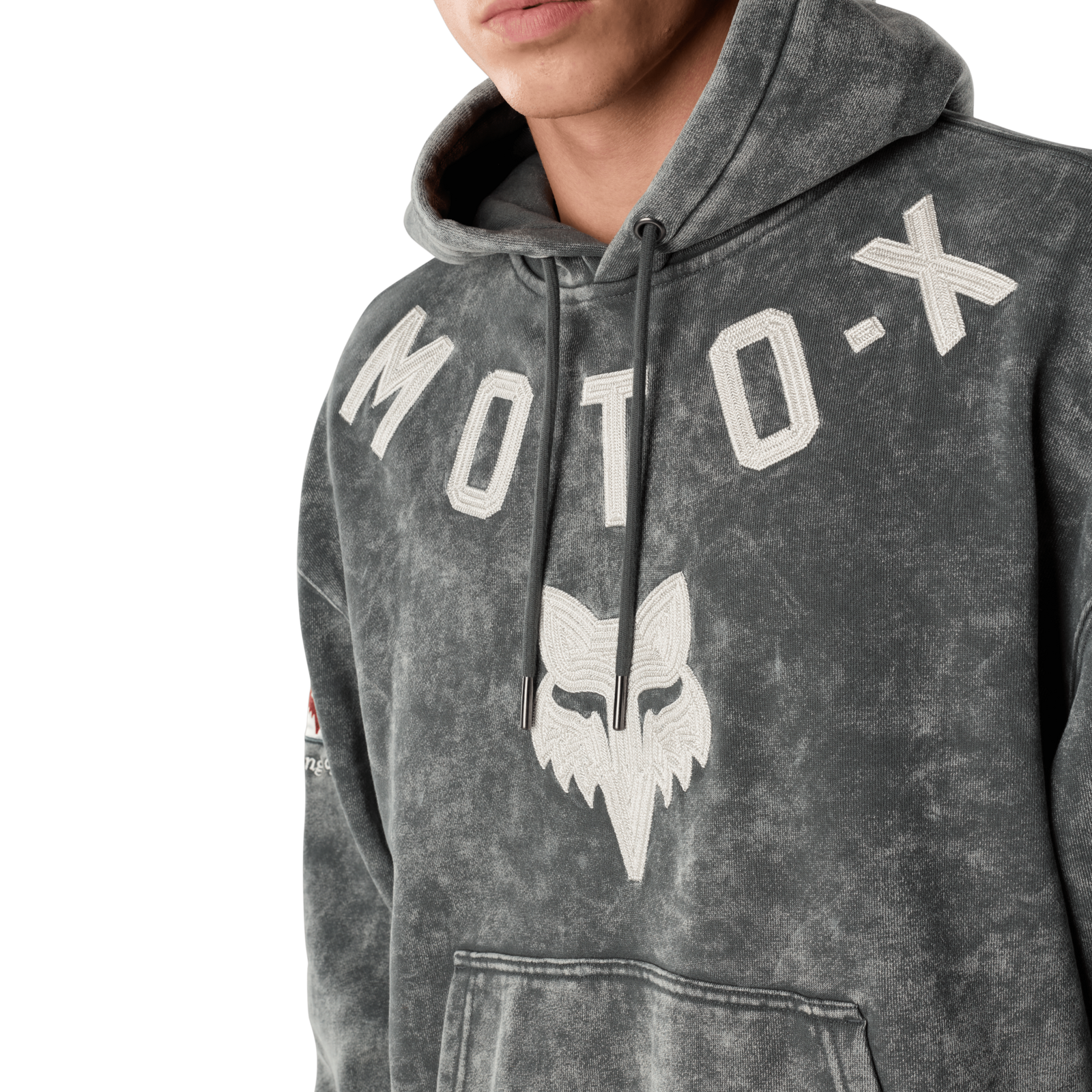 Fox Racing Moto-X Heavyweight Flc Po in GRAU