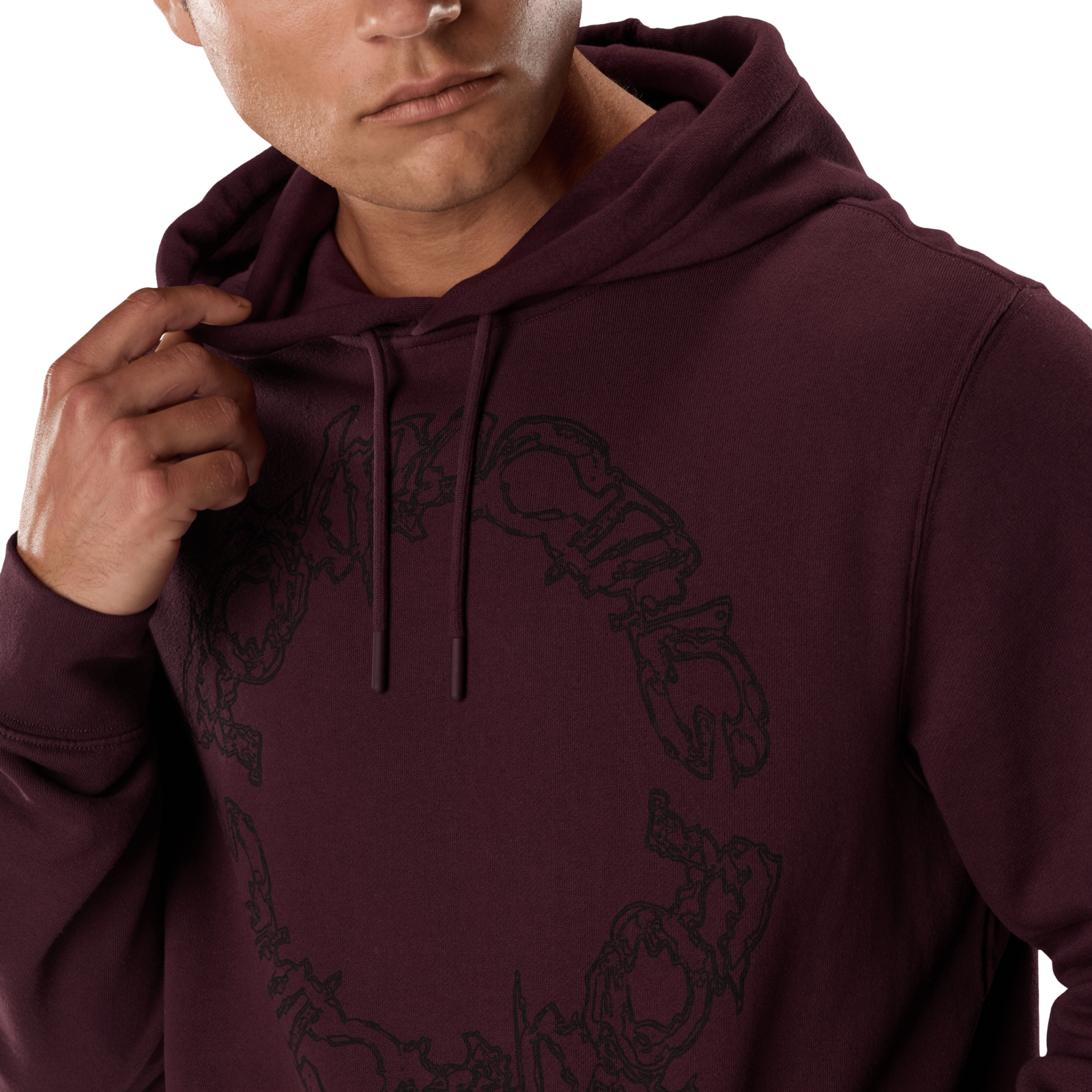 Fox Racing Slowburn Fleece Po in BRAUN