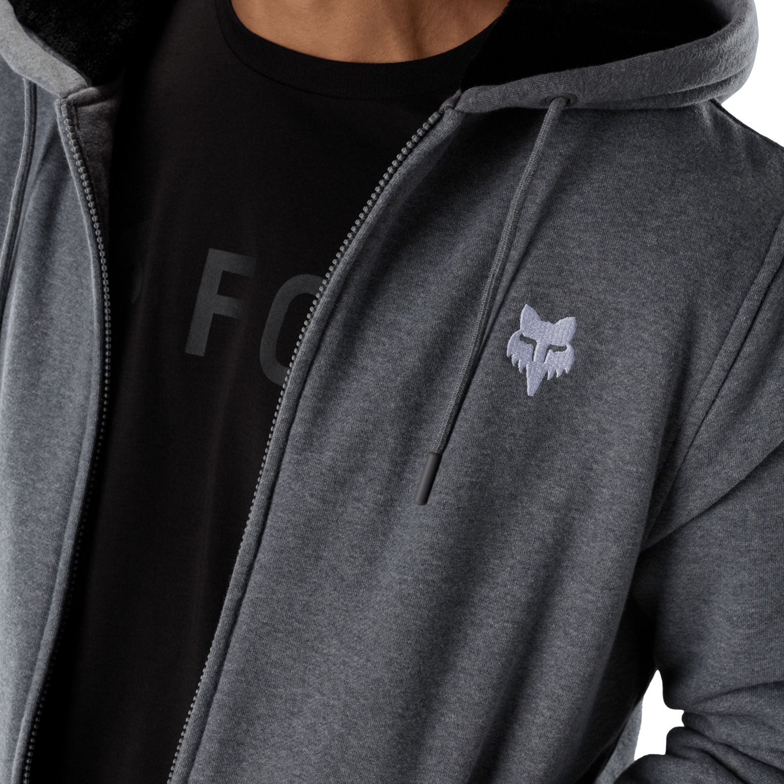 Fox Racing Fox Head Sasquatch Flc Zip in GRAU