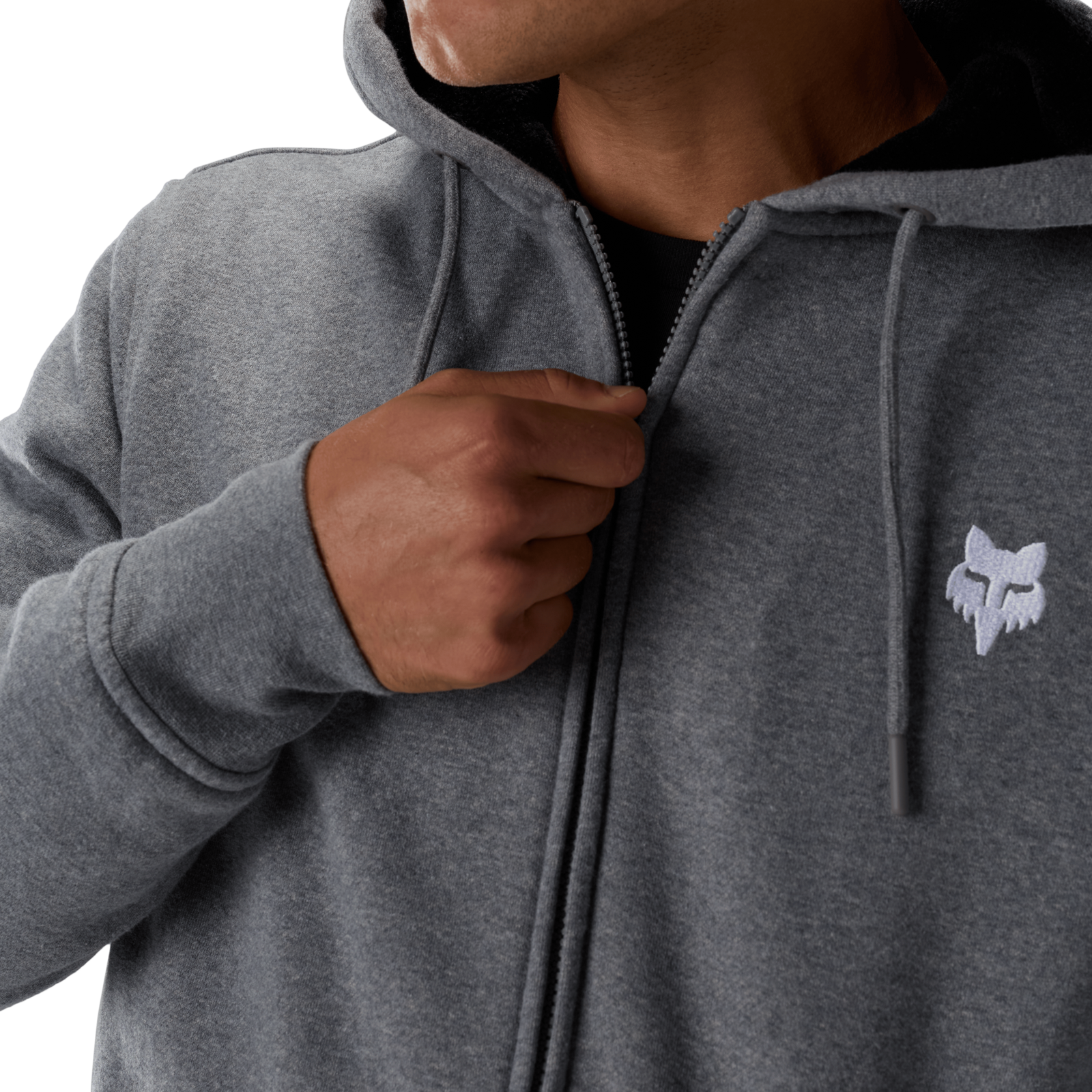 Fox Racing Fox Head Sasquatch Flc Zip in GRAU
