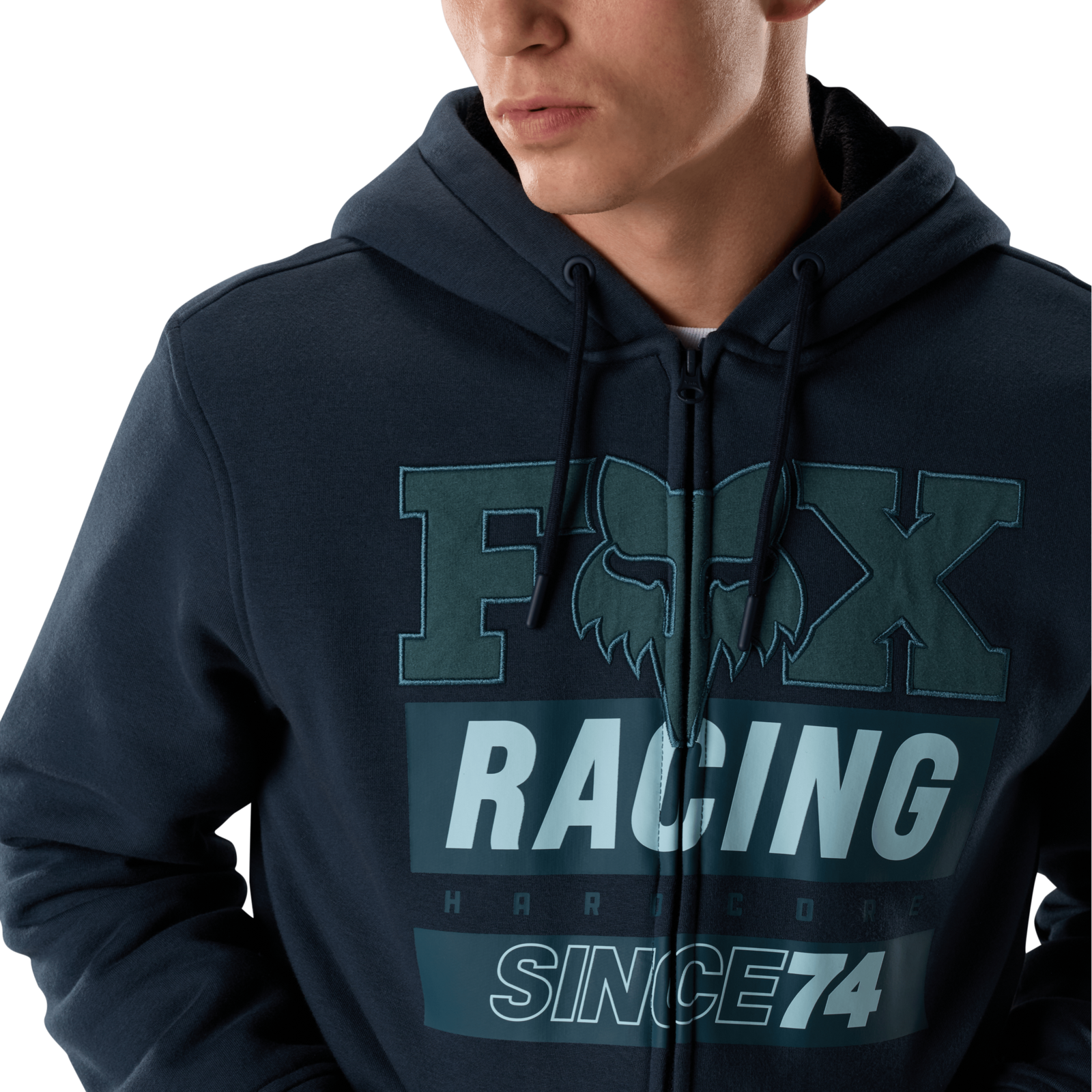 Fox Racing Since 74 Sasquatch Flc Zip in BLAU