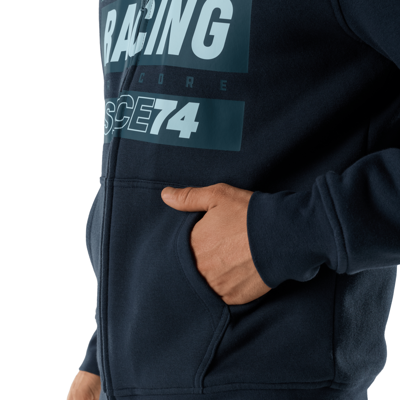 Fox Racing Since 74 Sasquatch Flc Zip in BLAU