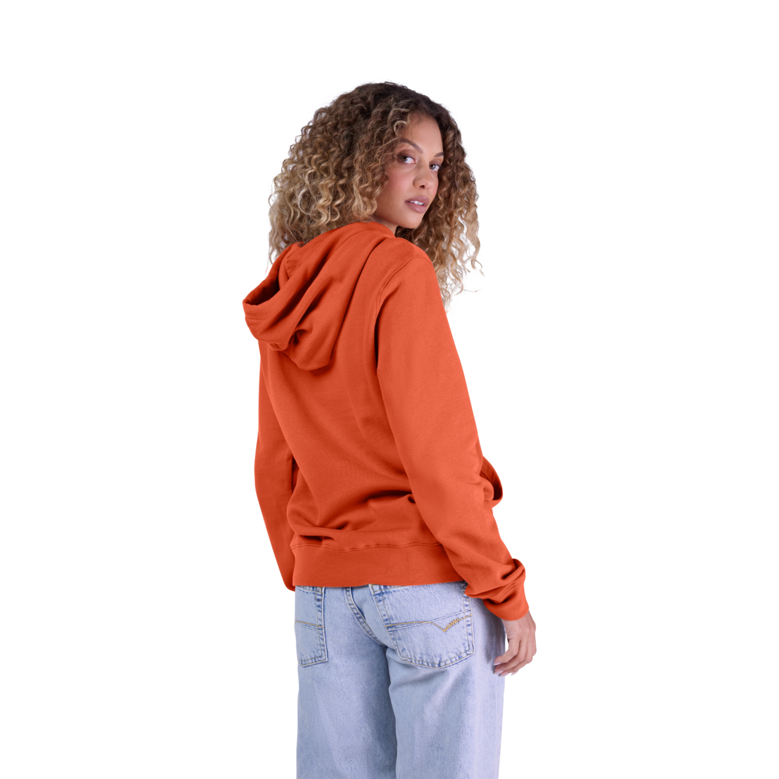 Fox Racing W Fox Head Fleece in ORANGE