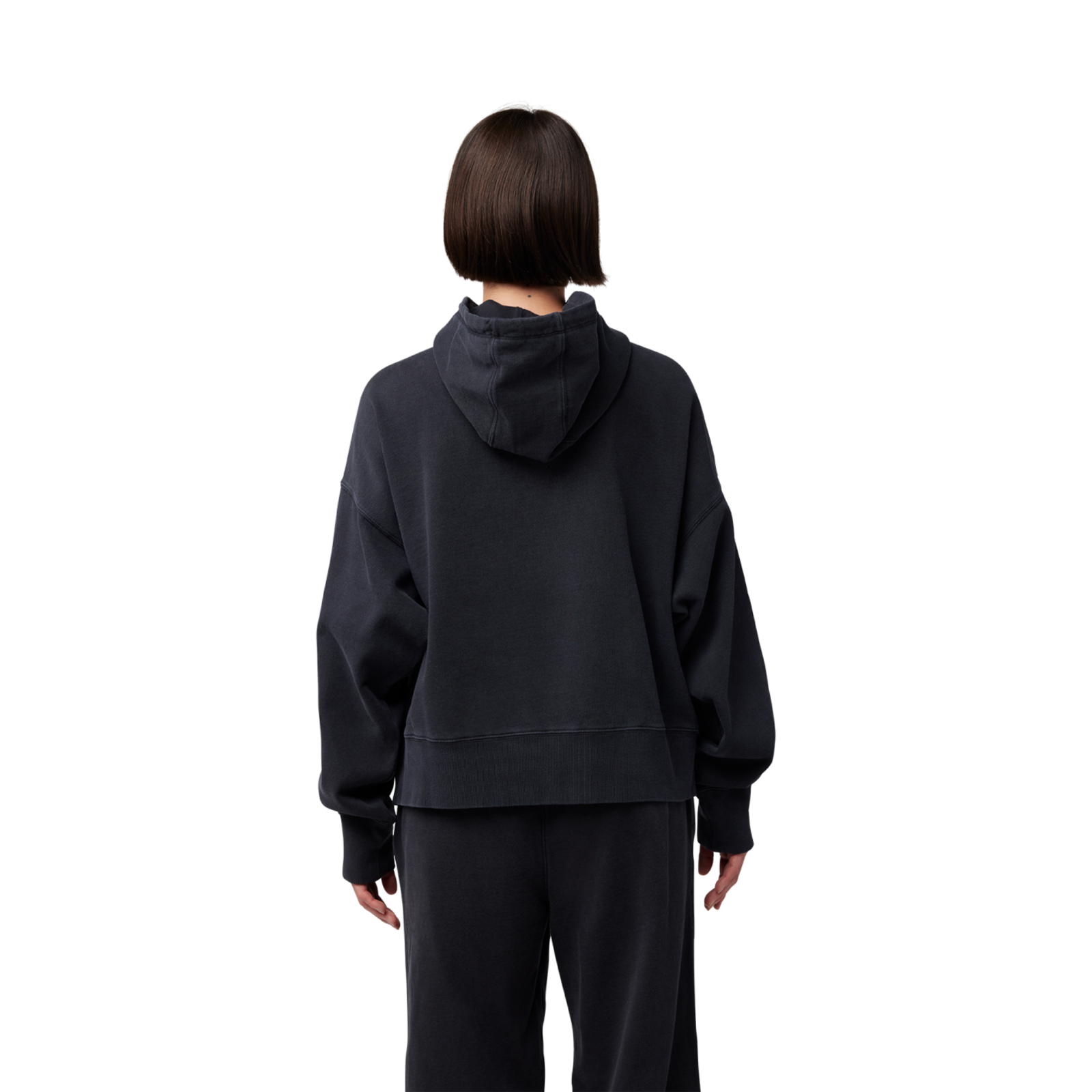 Fox Racing W Wordmark Ov Fleece in SCHWARZ