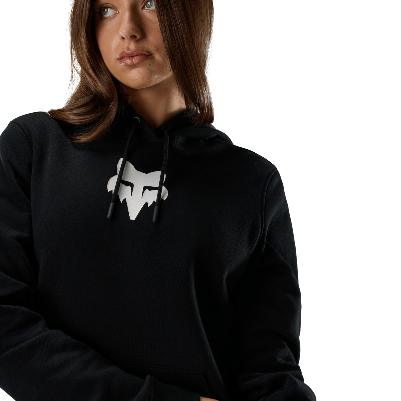 Fox Racing W Fox Head Fleece Po in SCHWARZ