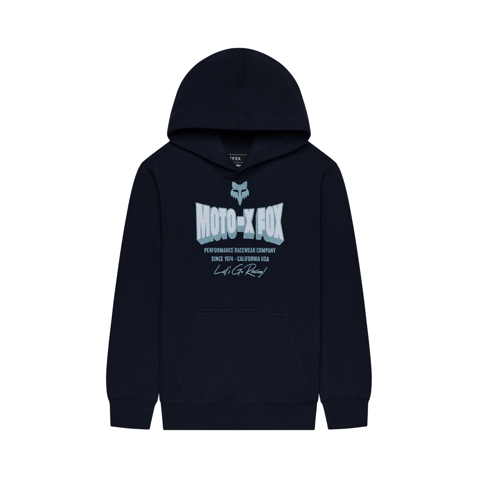 Fox Racing Yth Go Race Fleece Po in BLAU