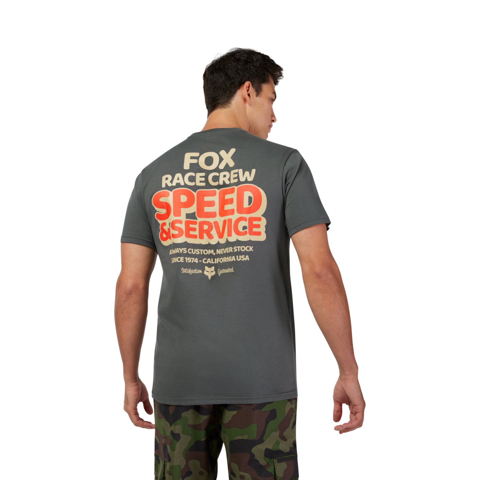 Fox Racing Always Custom SS Prem Tee in SCHWARZ