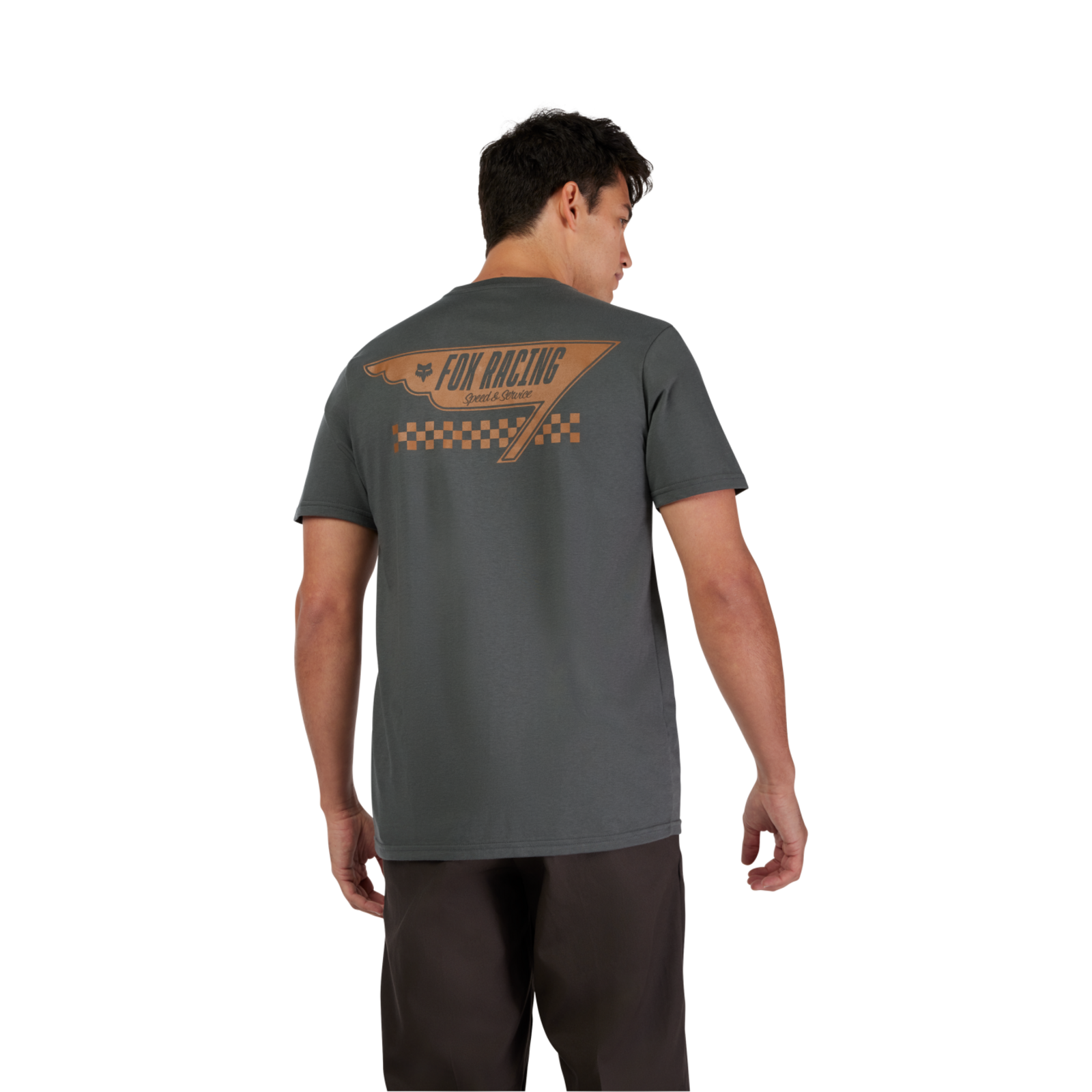 Fox Racing Billboard SS Prem Tee in GRAU